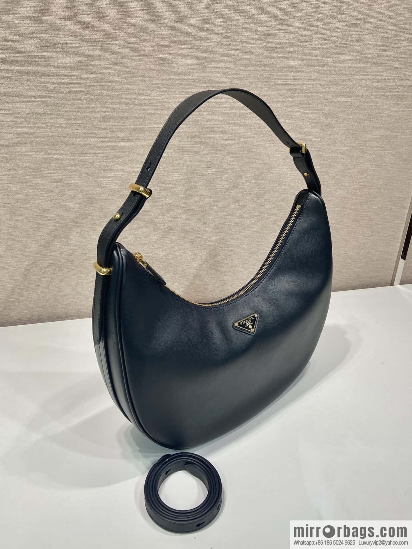 PRADA 🎉 large Moon handbag 🎉 1BC212 large 🎉🎉 black