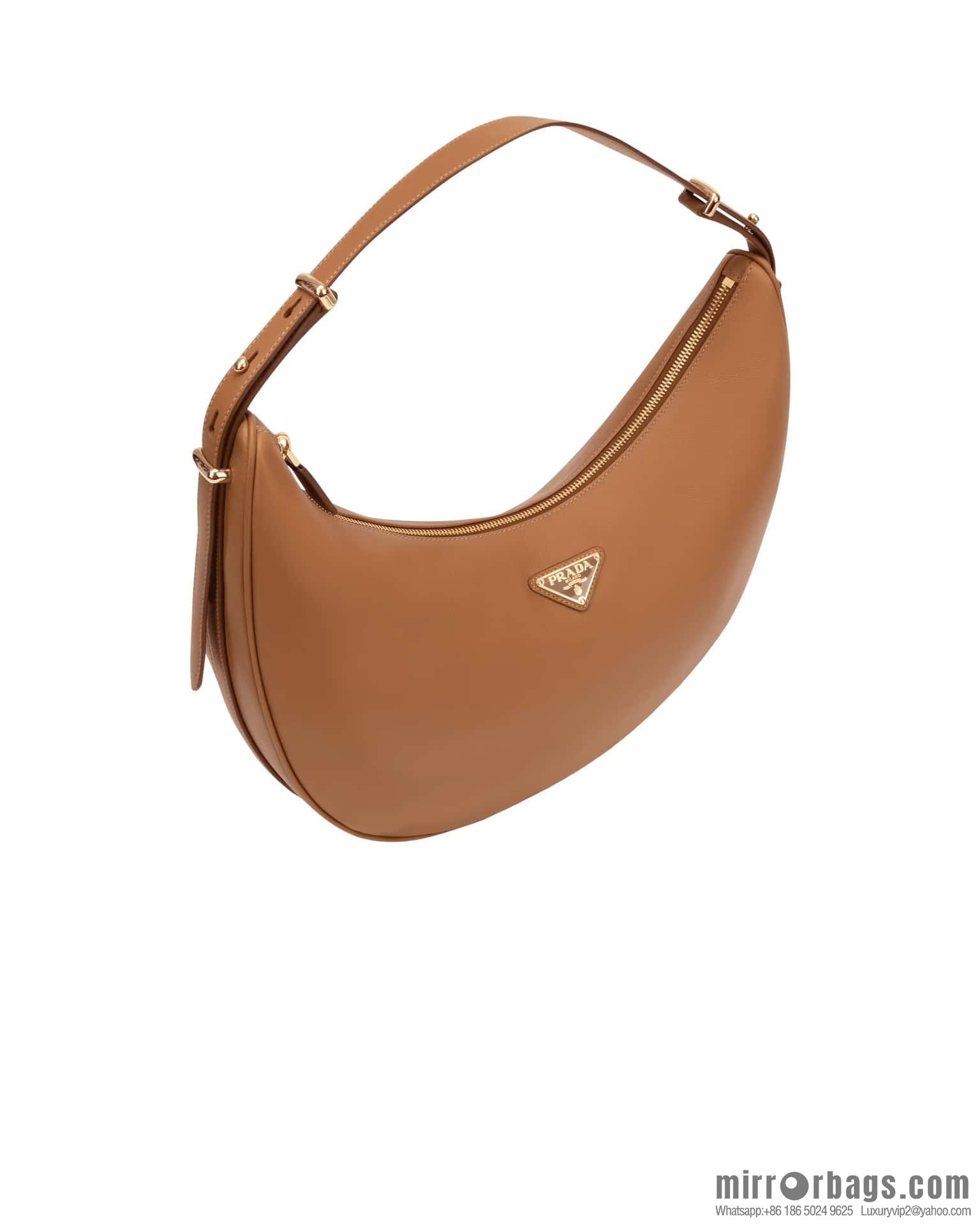 PRADA 🎉 large Moon handbag 🎉 1BC212 large 🎉🎉 brown