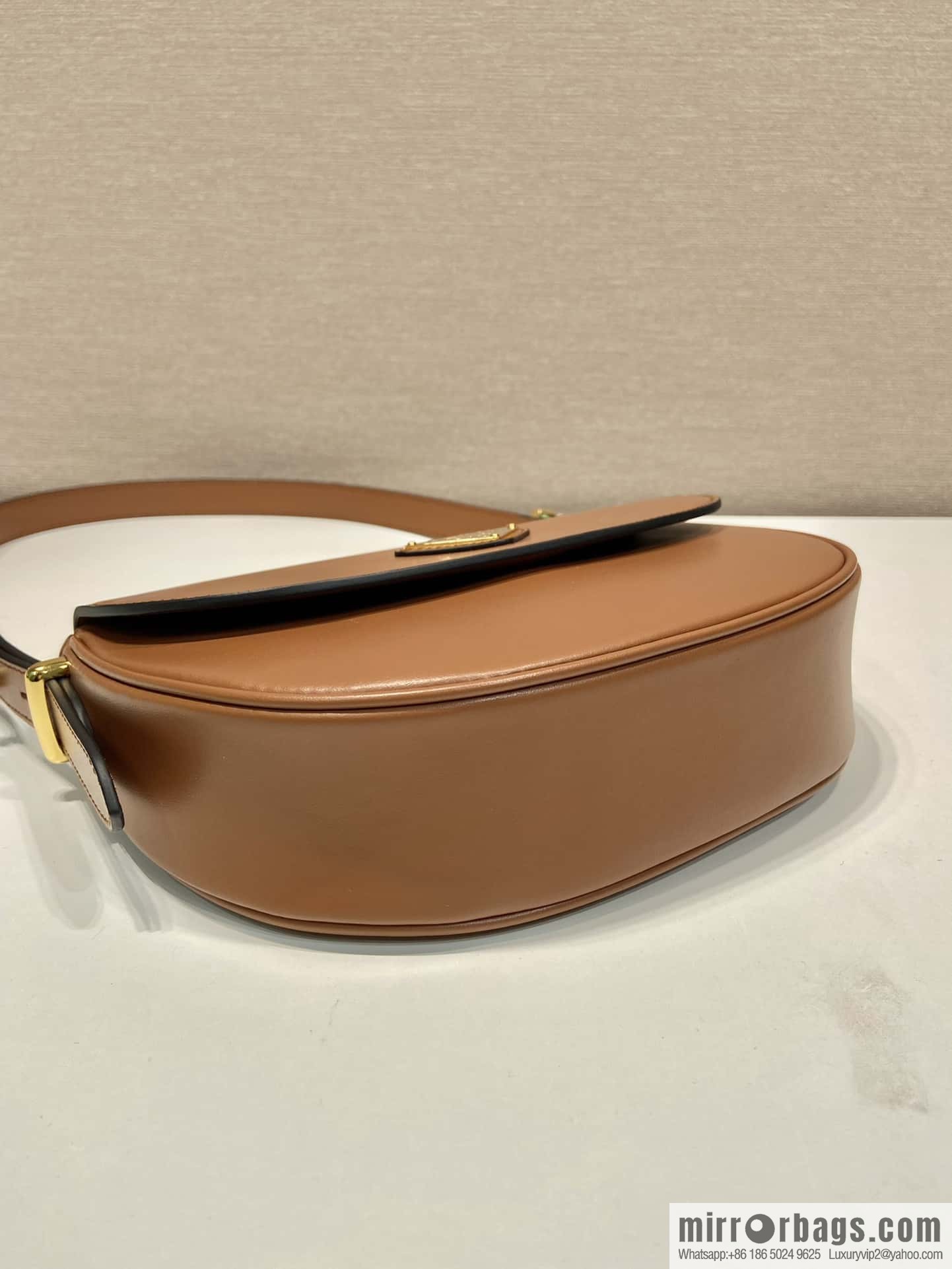 PRADA 🎉 new 🎉 1BD365 double shoulder strap 👏👏 brown