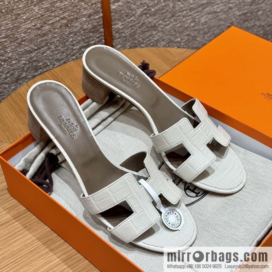 Hermès Crocodile 🐊 slippers