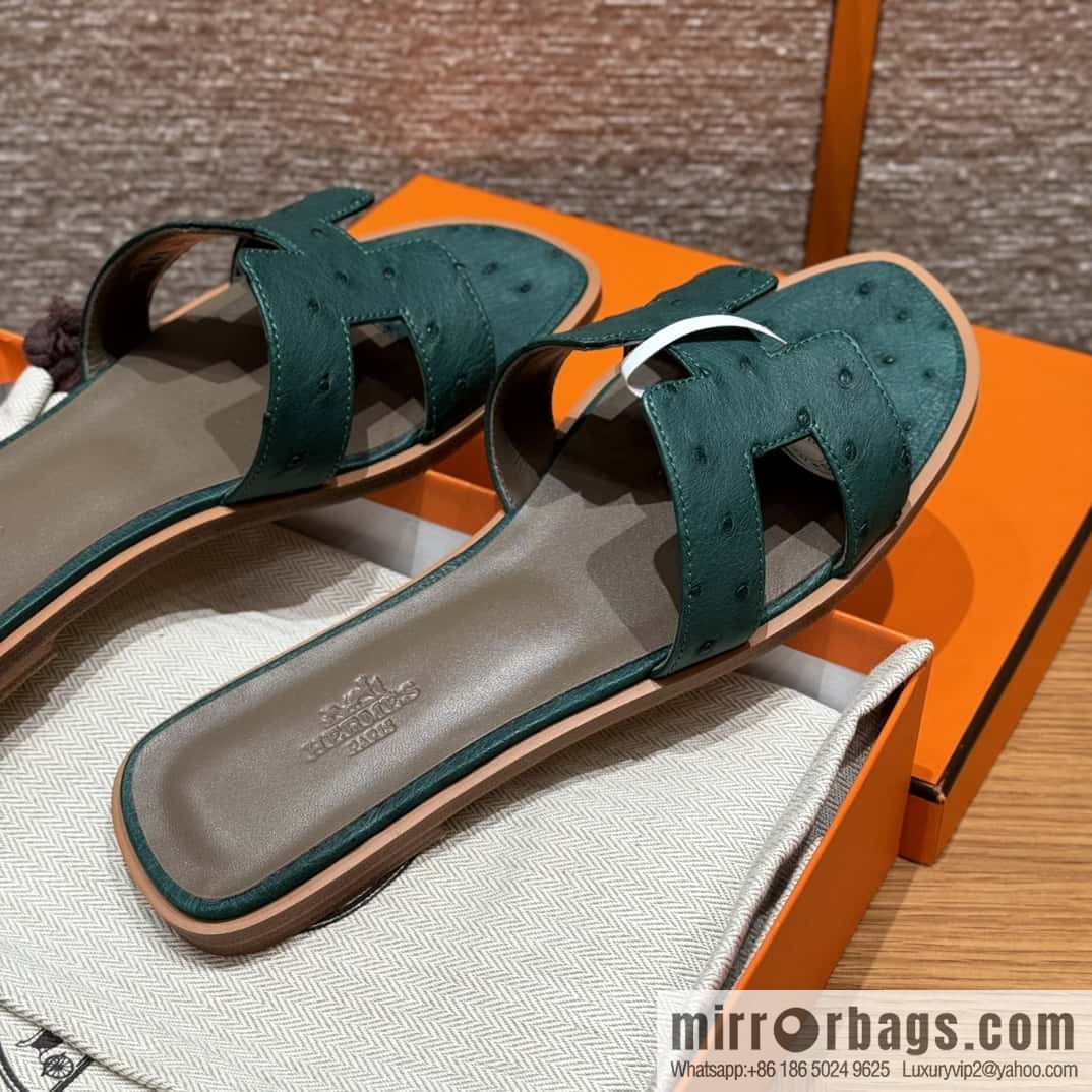 Hermès H 🐎 classic South African KK Ostrich H tow