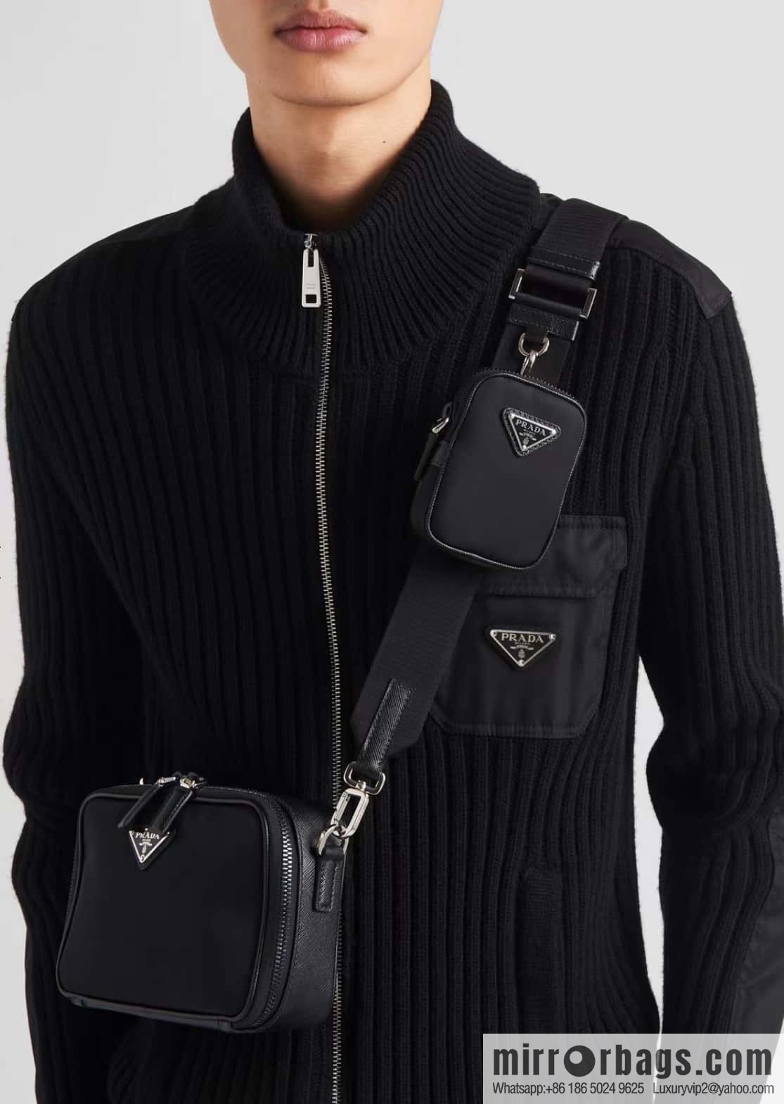 PRADA 🎉 new small messenger bag 🎉 2VH070/cross pattern🎉🎉