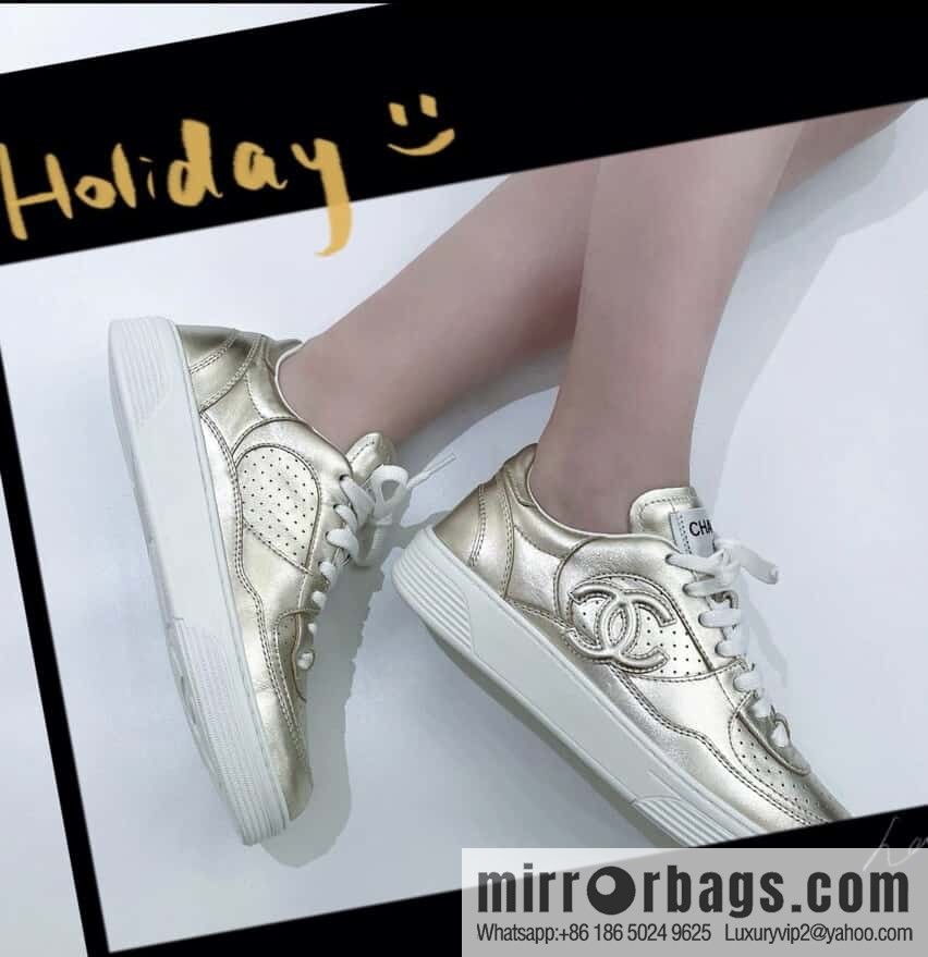 CHANEL Xiaoxiang Air Force One Pair of C Casual Sports Board Shoes
