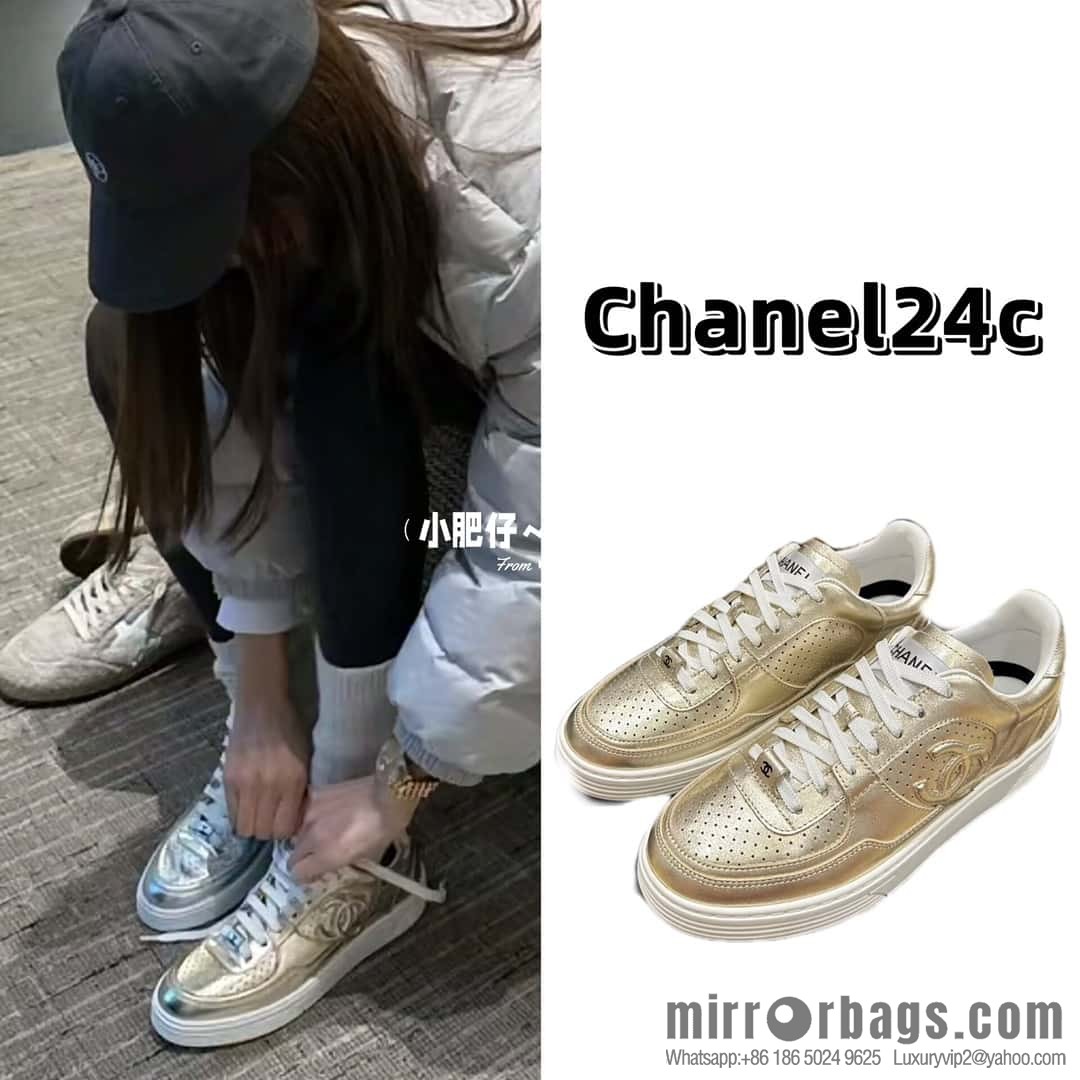 CHANEL Xiaoxiang Air Force One Pair of C Casual Sports Board Shoes