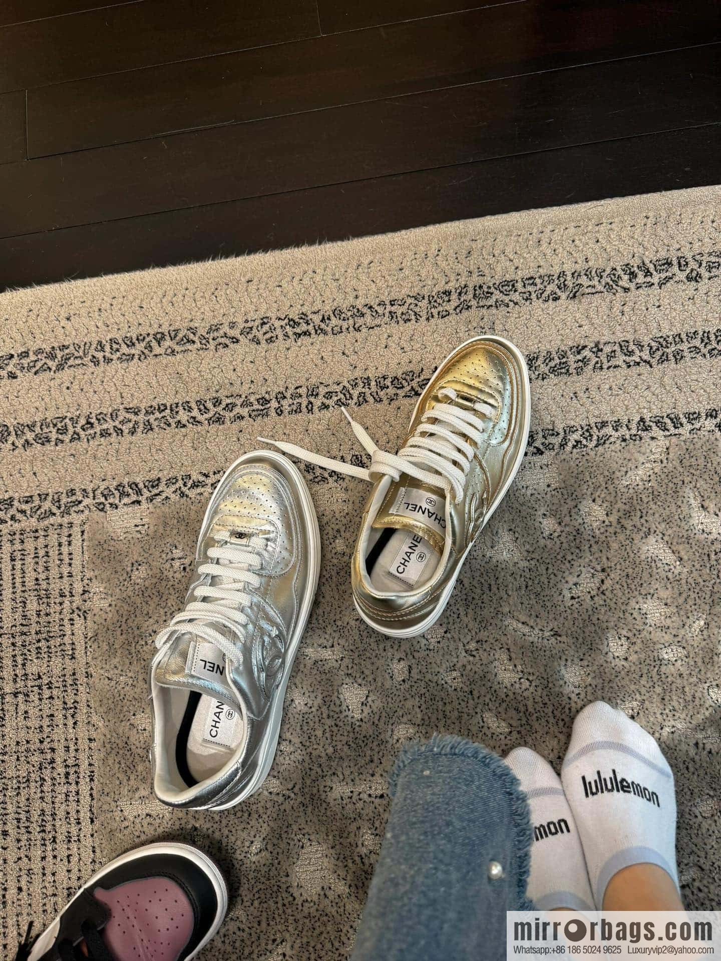 CHANEL Xiaoxiang Air Force One Pair of C Casual Sports Board Shoes