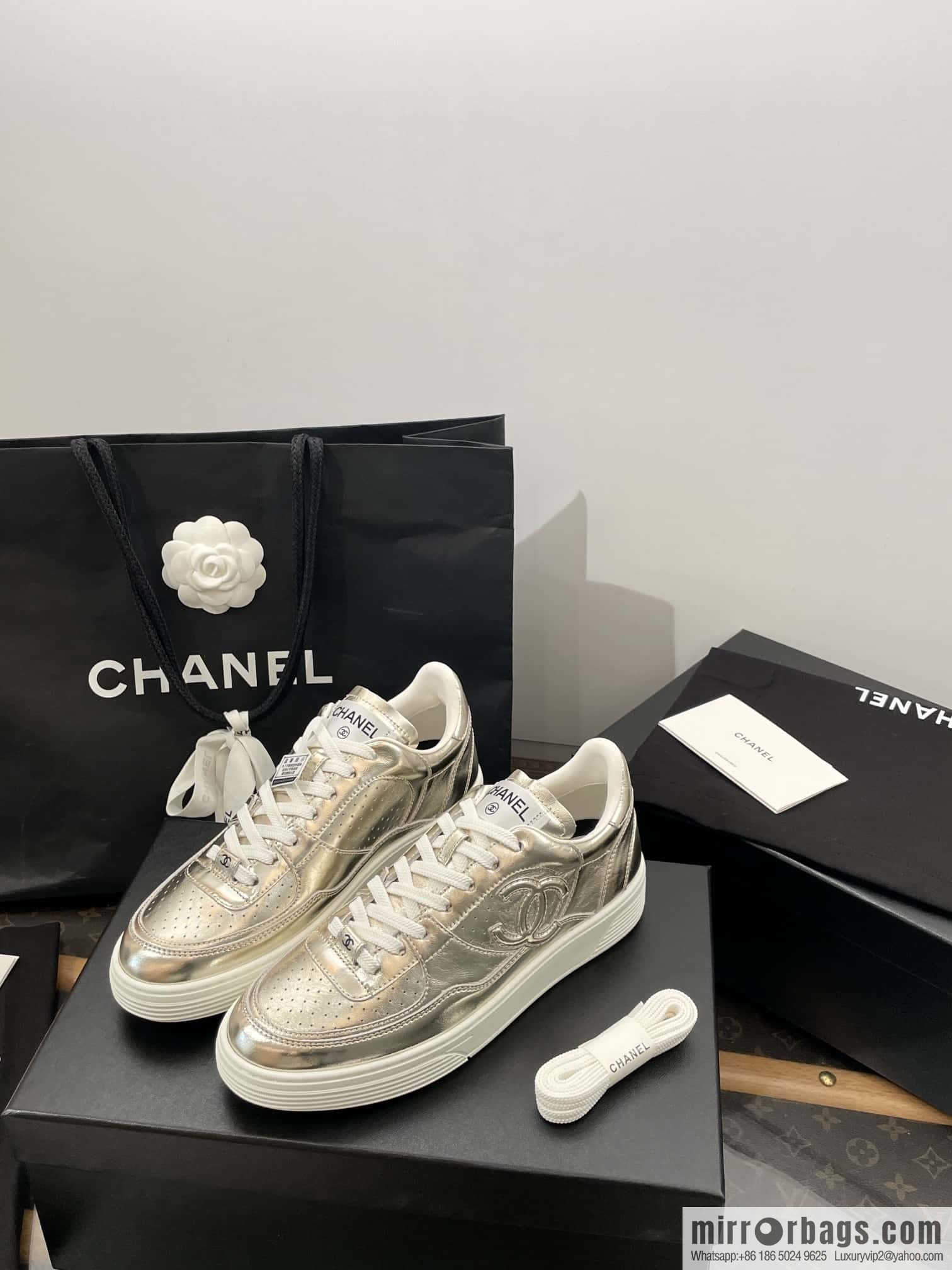 CHANEL Xiaoxiang Air Force One Pair of C Casual Sports Board Shoes