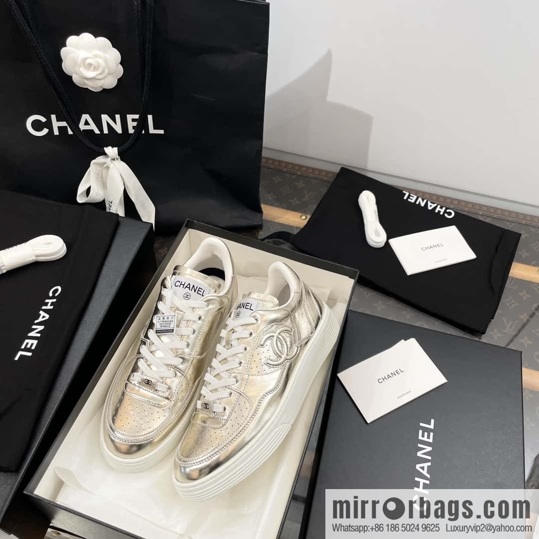 CHANEL Xiaoxiang Air Force One Pair of C Casual Sports Board Shoes