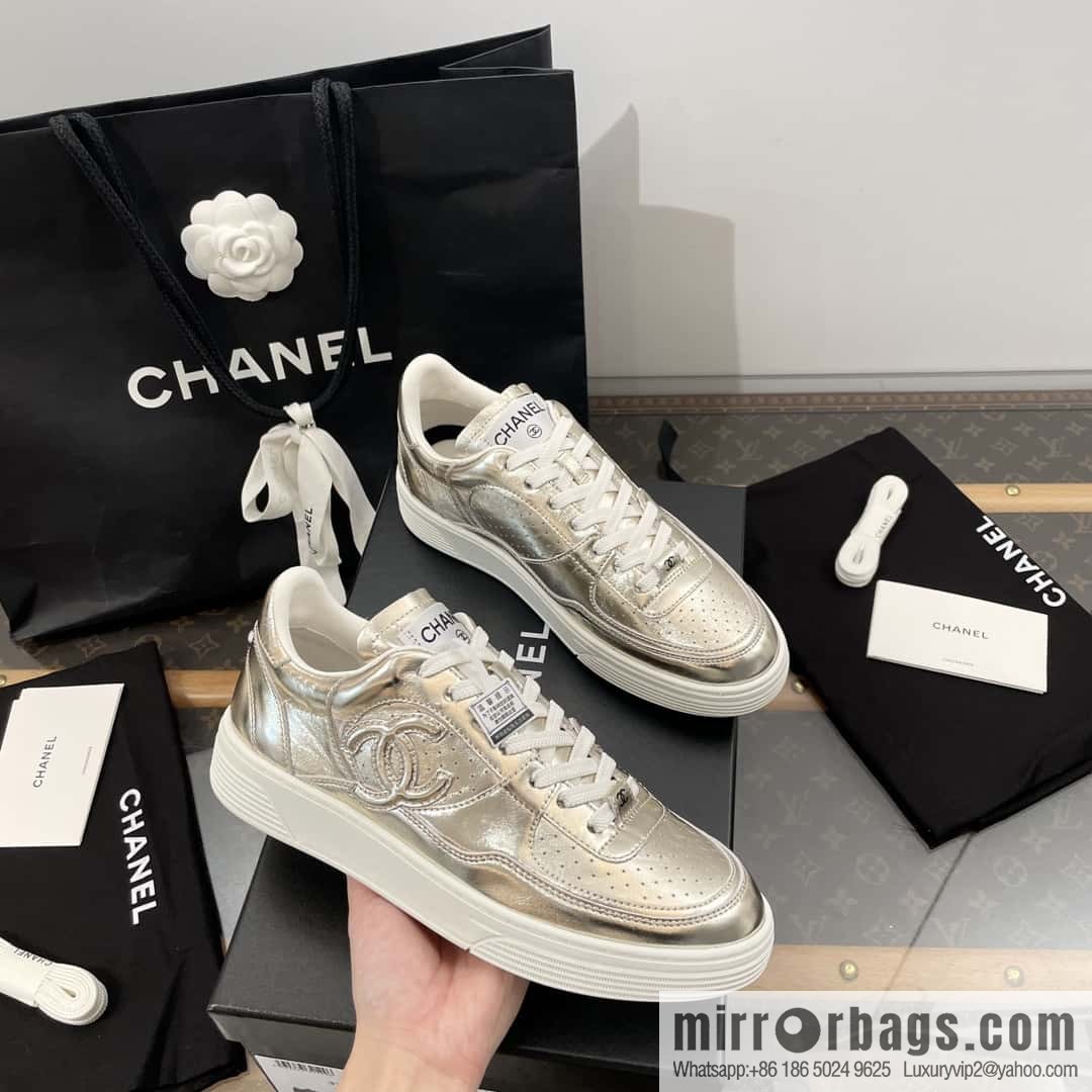 CHANEL Xiaoxiang Air Force One Pair of C Casual Sports Board Shoes