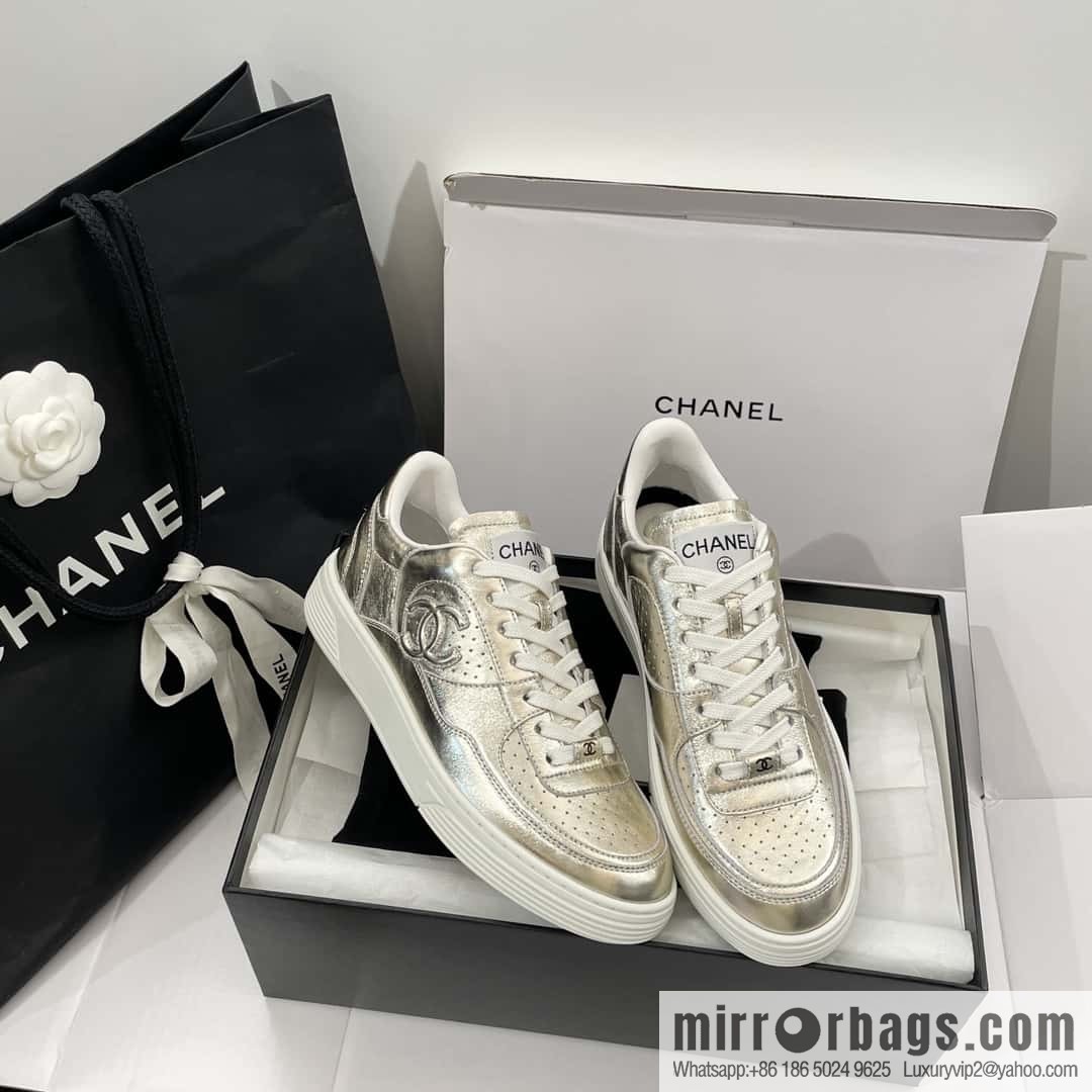 CHANEL Xiaoxiang Air Force One Pair of C Casual Sports Board Shoes