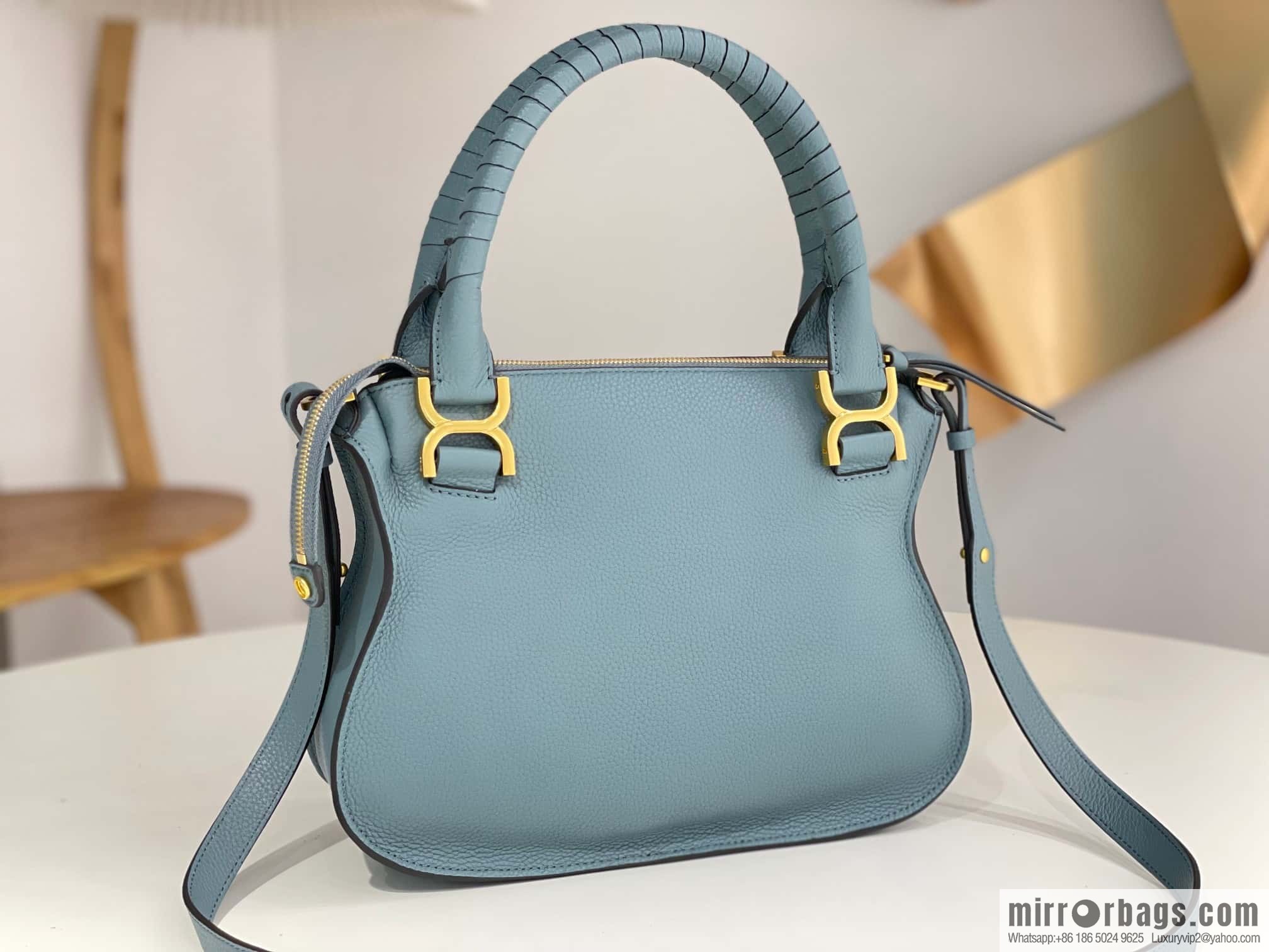 CHLOE marcie medium, haze blue