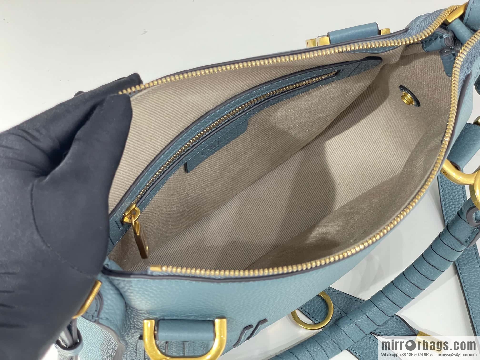 CHLOE marcie medium, haze blue