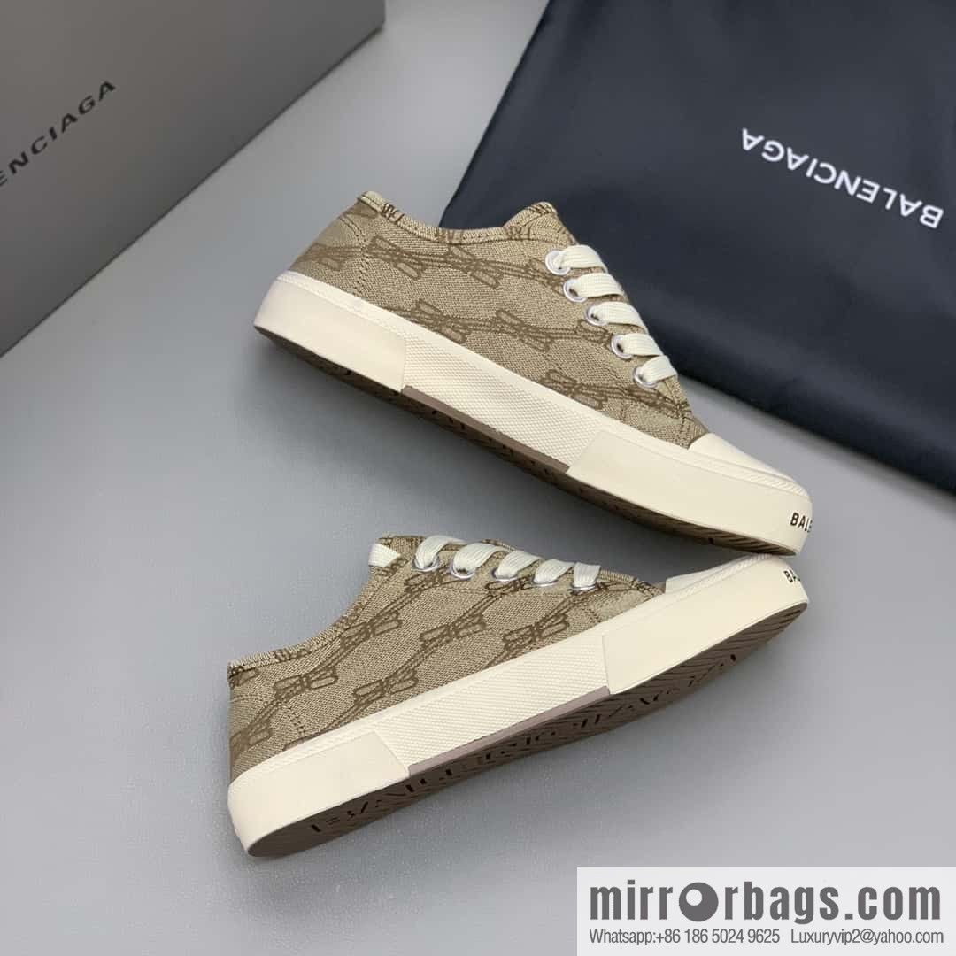 BALENCIAGA Balenciaga ✨ Paris Couple Canvas Shoes