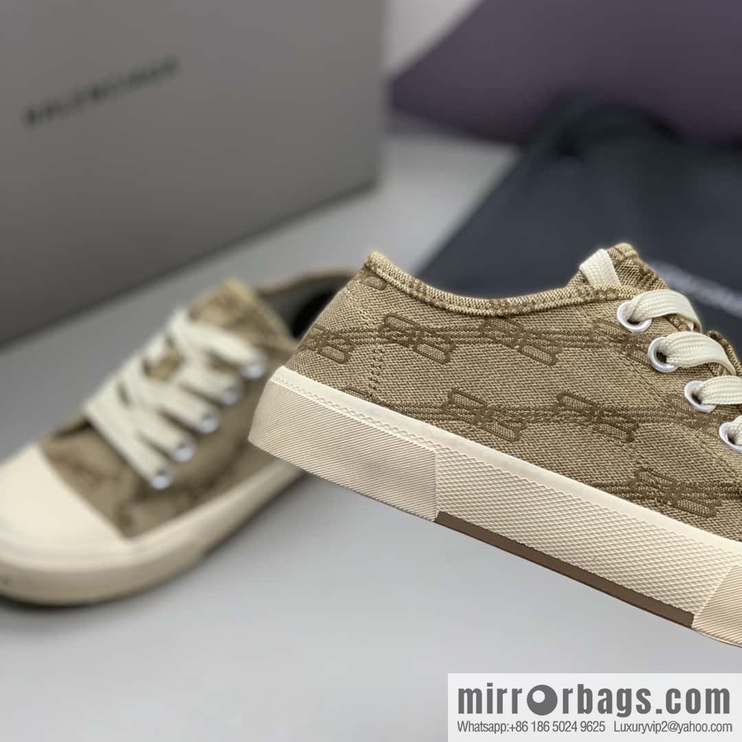 BALENCIAGA Balenciaga ✨ Paris Couple Canvas Shoes