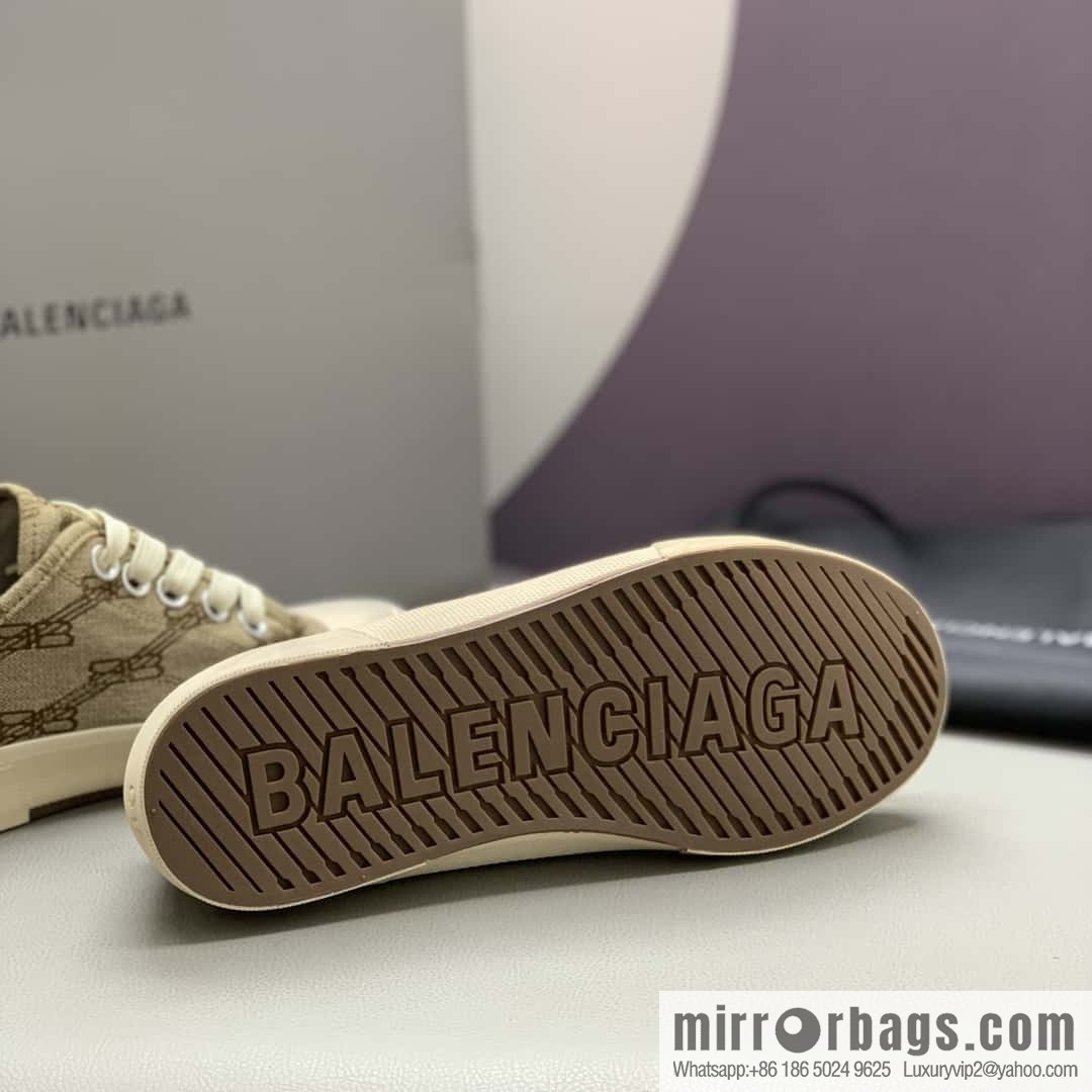 BALENCIAGA Balenciaga ✨ Paris Couple Canvas Shoes
