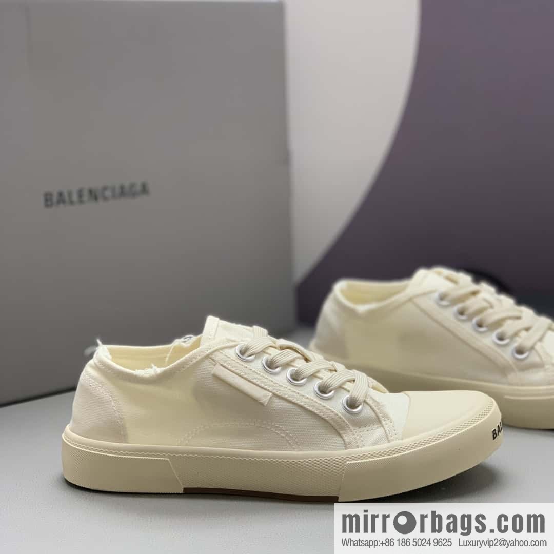 BALENCIAGA Balenciaga ✨ Paris Couple Canvas Shoes