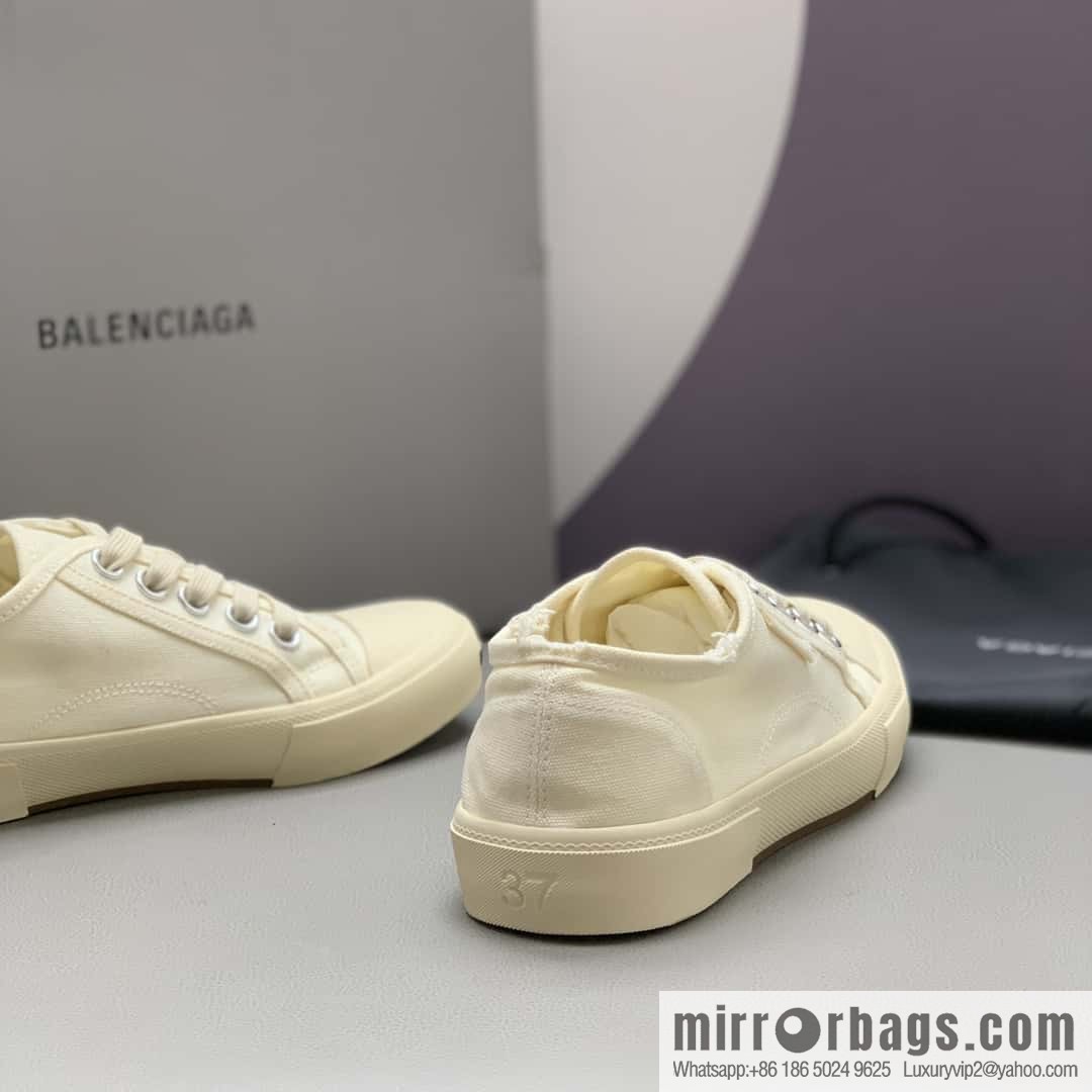 BALENCIAGA Balenciaga ✨ Paris Couple Canvas Shoes