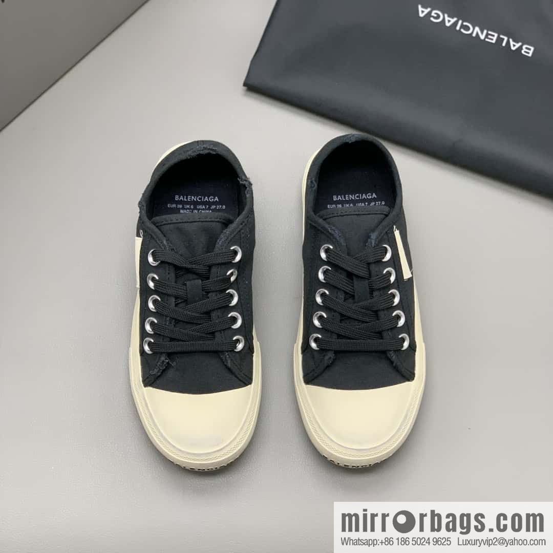 BALENCIAGA Balenciaga ✨ Paris Couple Canvas Shoes