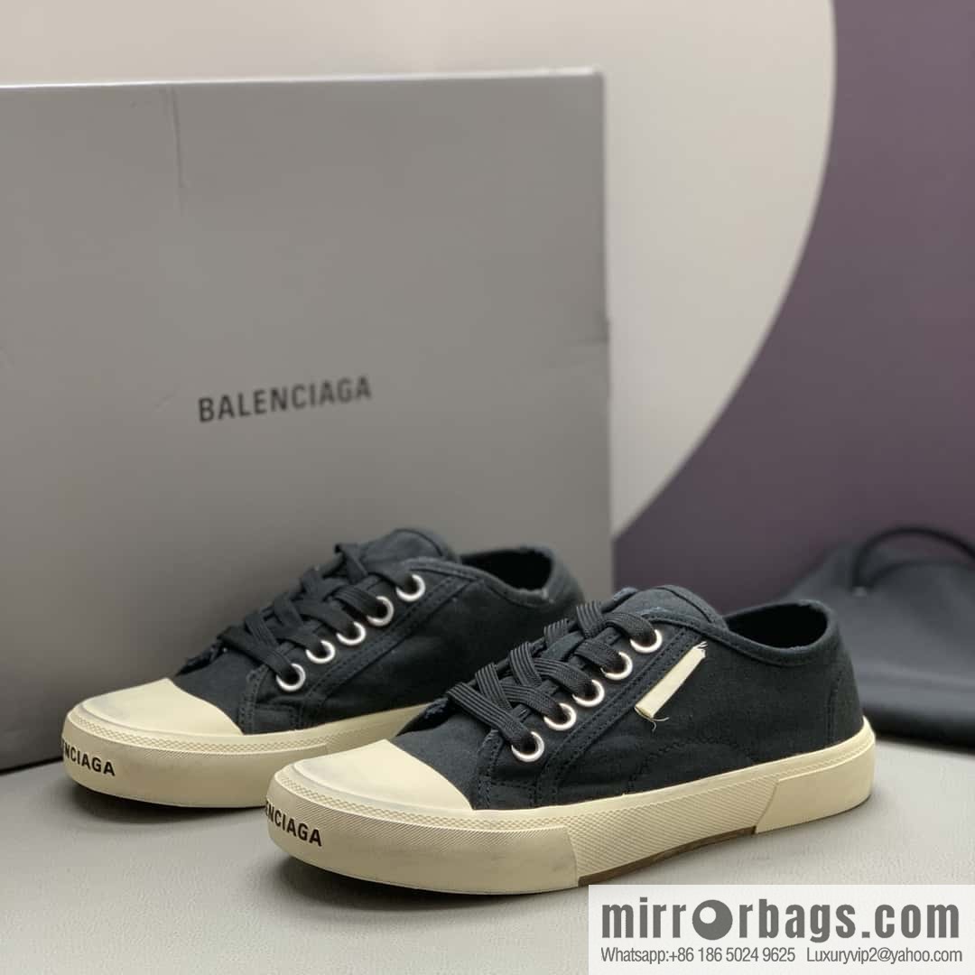 BALENCIAGA Balenciaga ✨ Paris Couple Canvas Shoes
