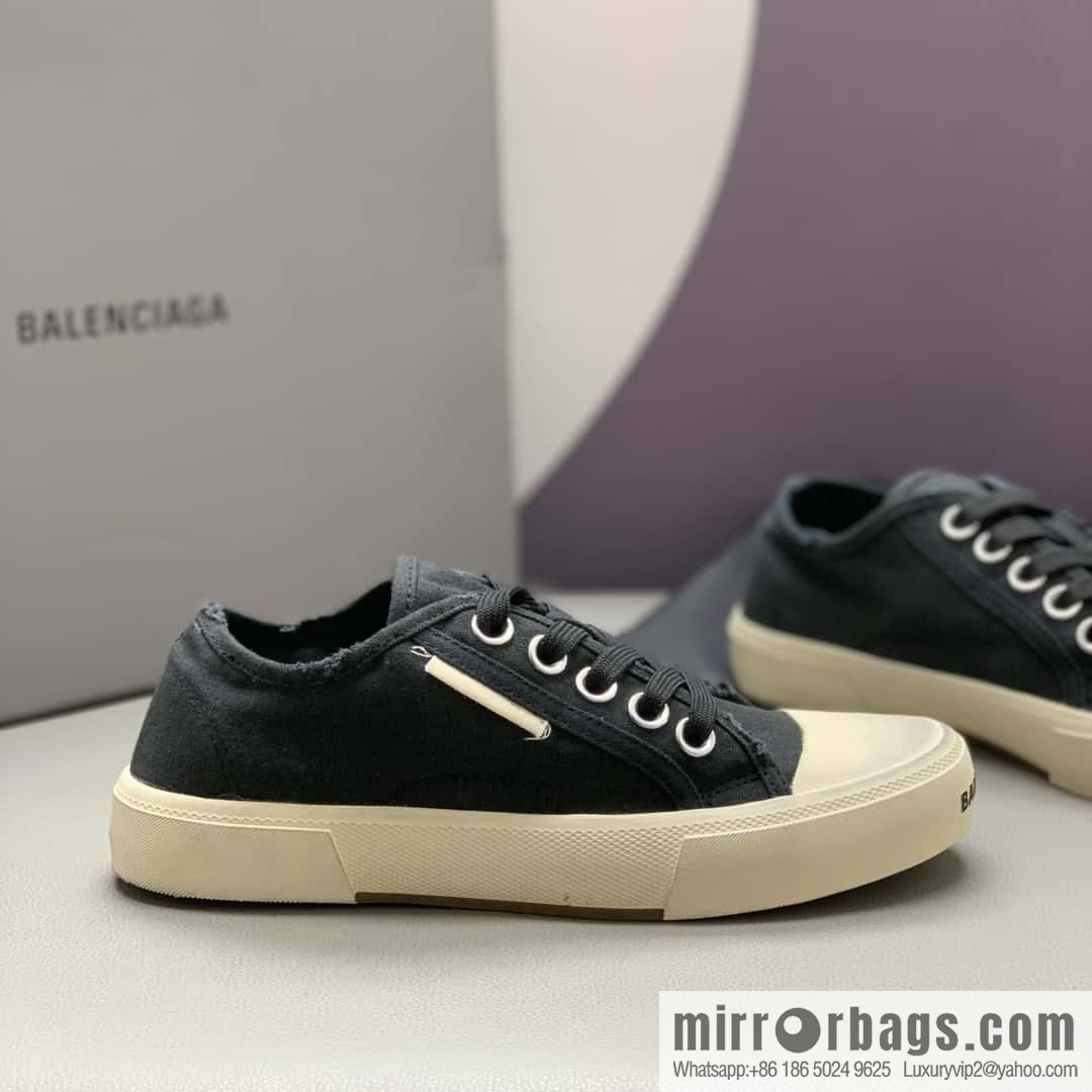BALENCIAGA Balenciaga ✨ Paris Couple Canvas Shoes