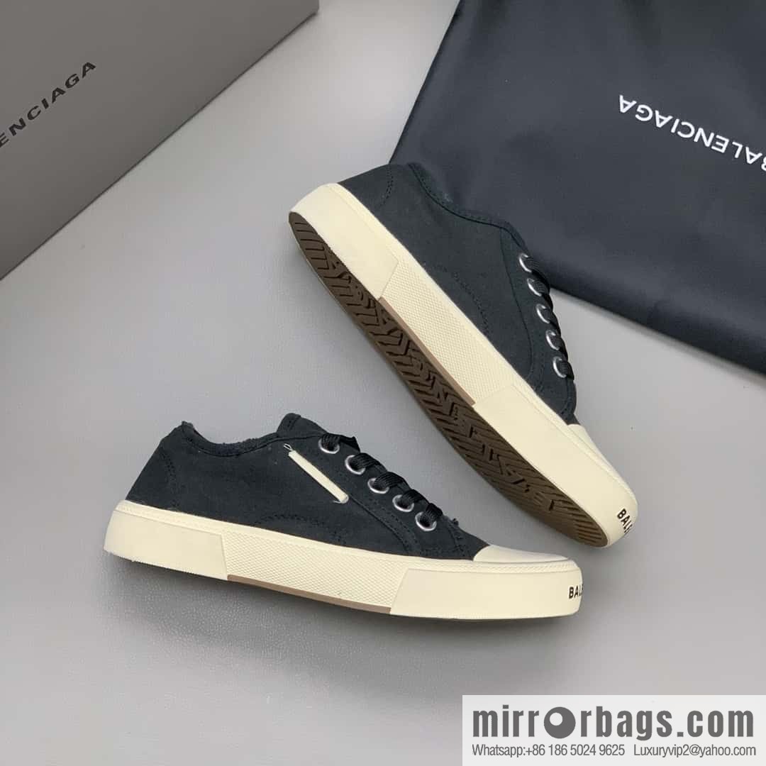 BALENCIAGA Balenciaga ✨ Paris Couple Canvas Shoes