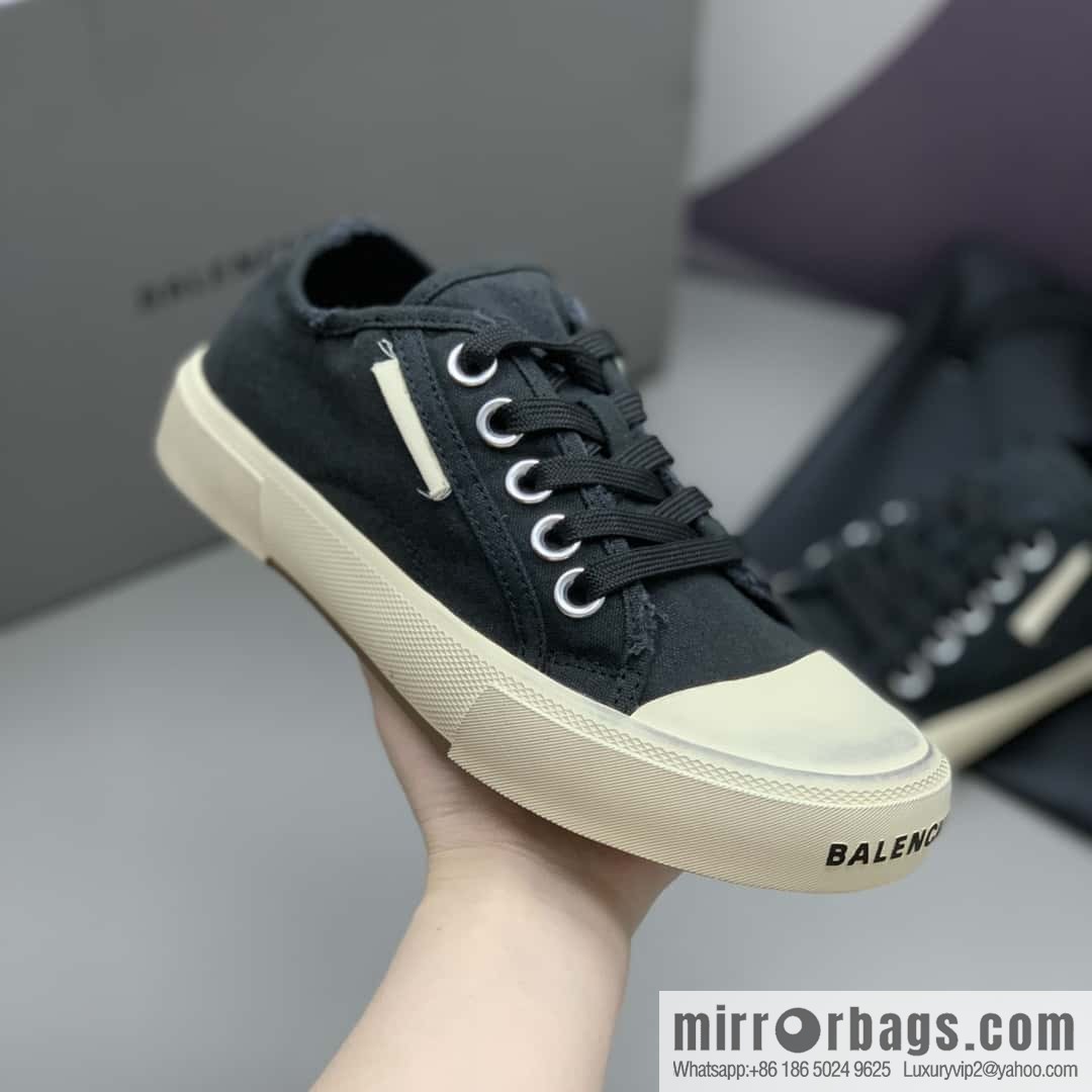 BALENCIAGA Balenciaga ✨ Paris Couple Canvas Shoes