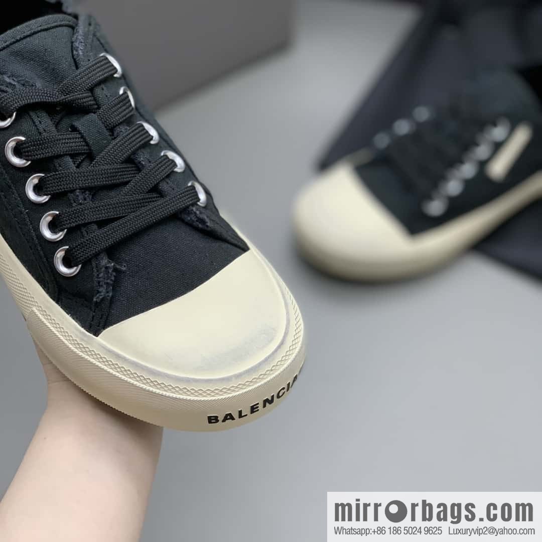 BALENCIAGA Balenciaga ✨ Paris Couple Canvas Shoes