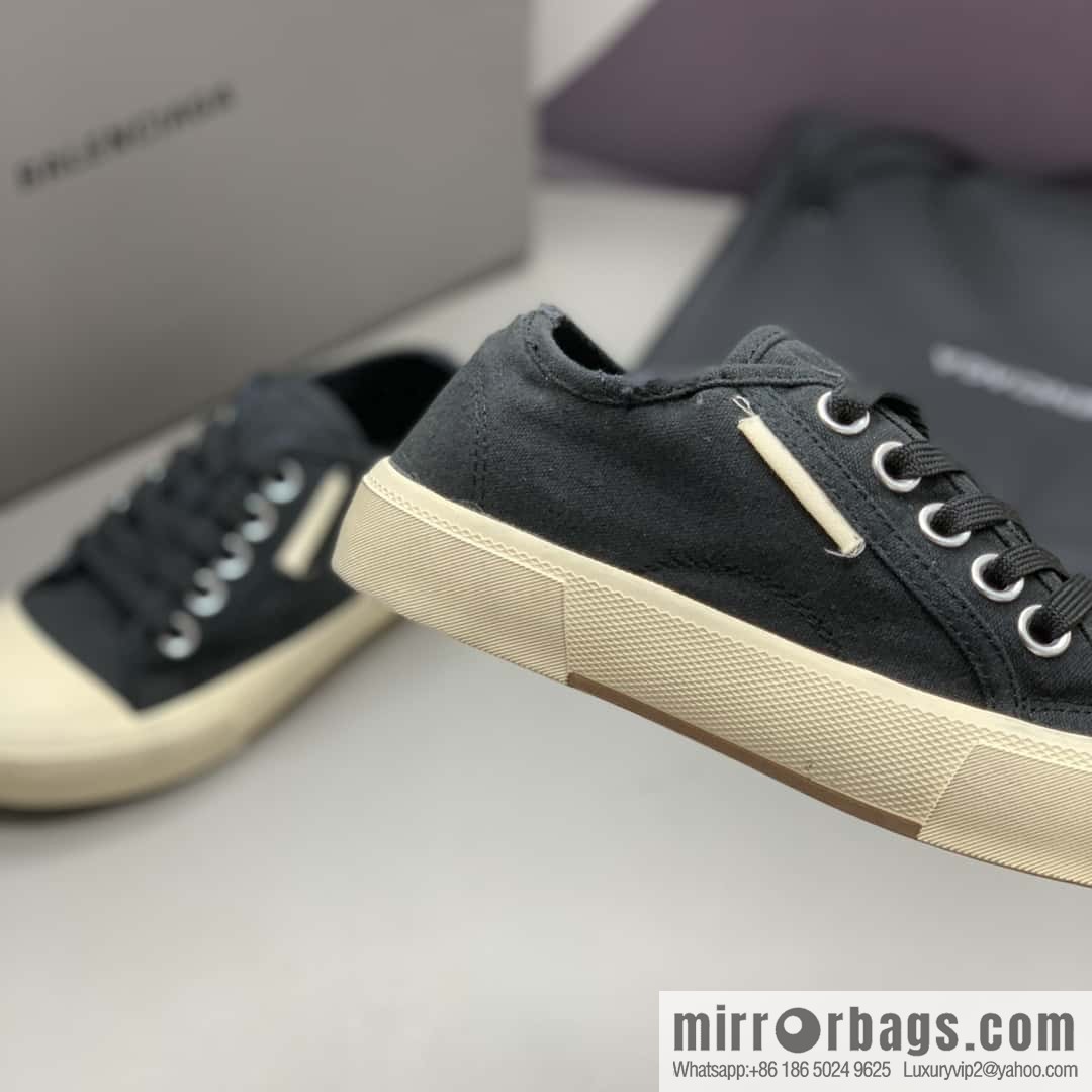 BALENCIAGA Balenciaga ✨ Paris Couple Canvas Shoes