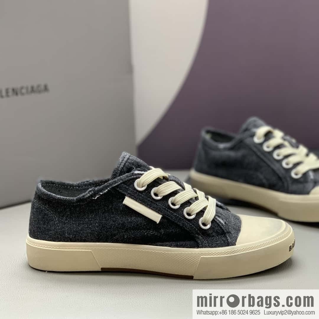 BALENCIAGA Balenciaga ✨ Paris Couple Canvas Shoes