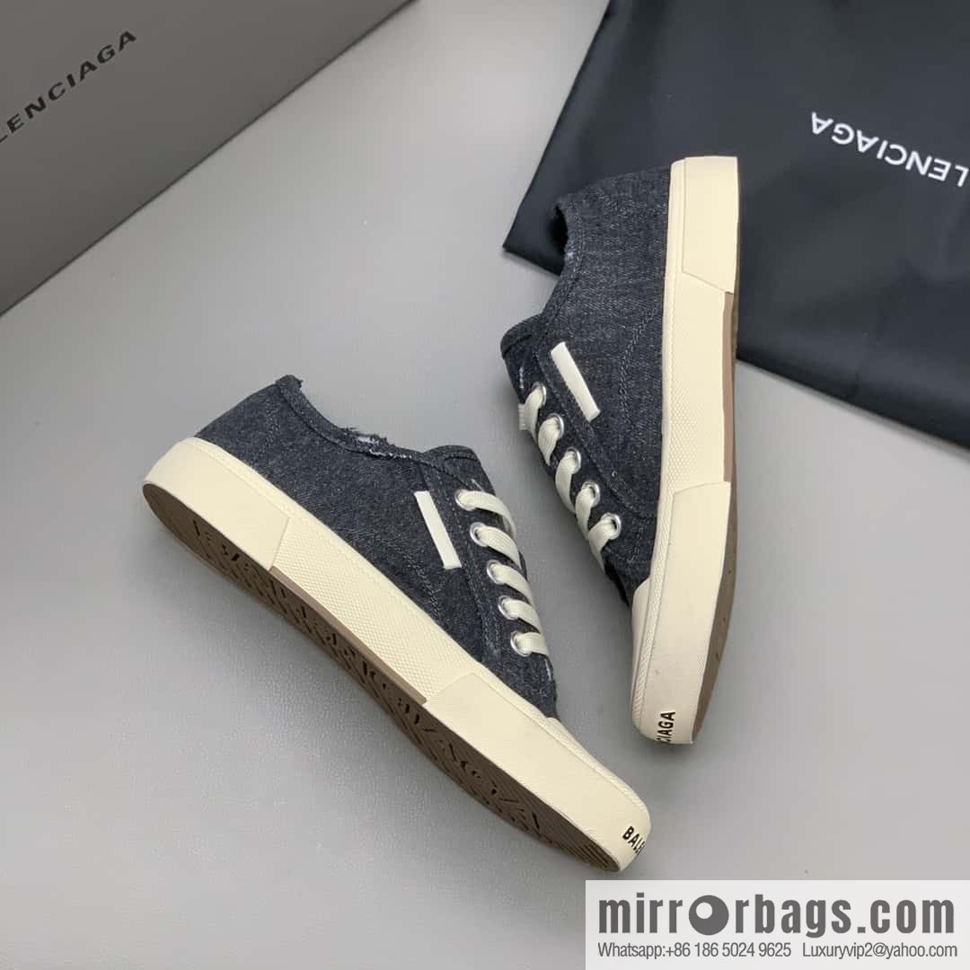 BALENCIAGA Balenciaga ✨ Paris Couple Canvas Shoes