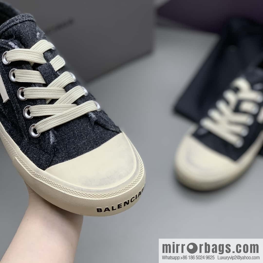 BALENCIAGA Balenciaga ✨ Paris Couple Canvas Shoes