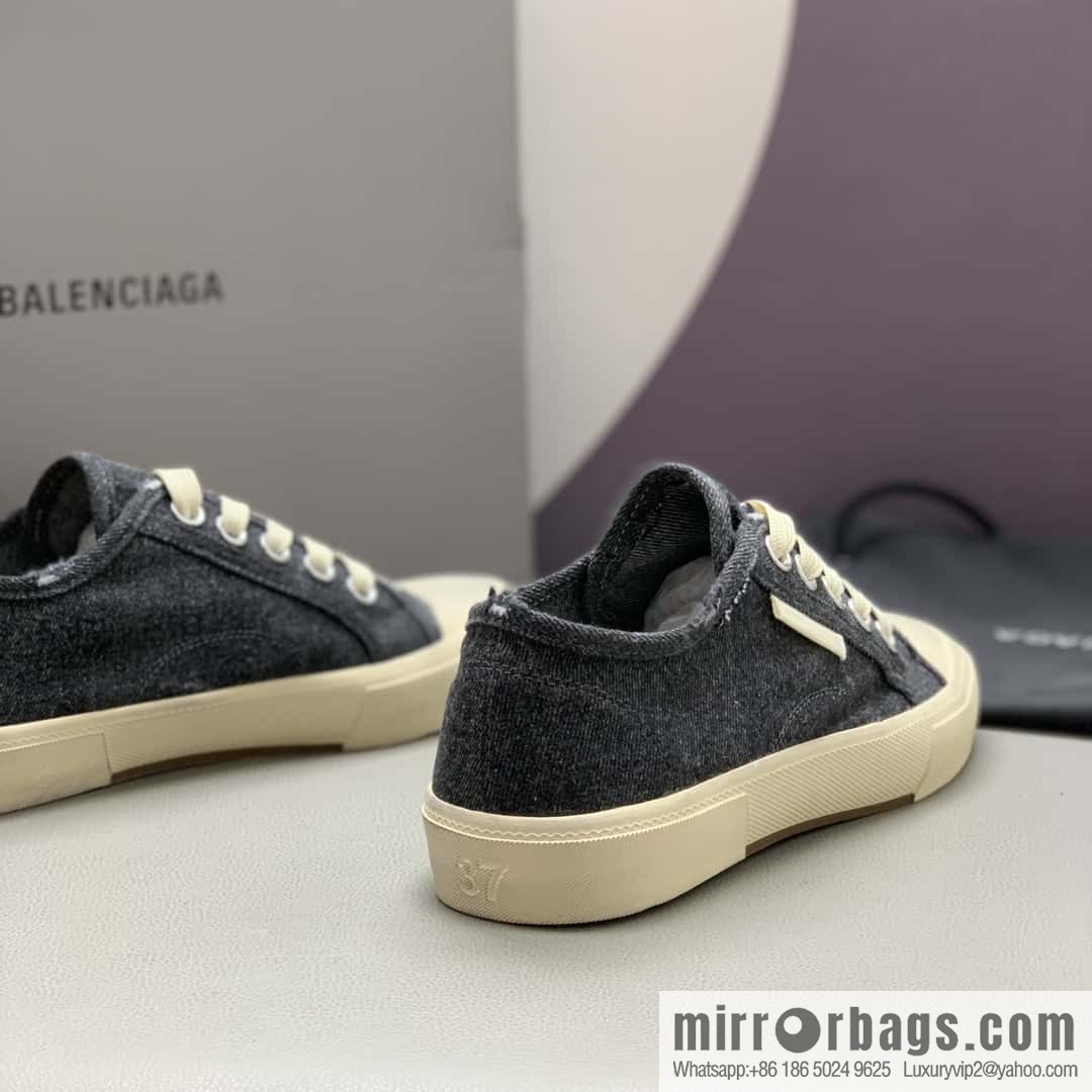 BALENCIAGA Balenciaga ✨ Paris Couple Canvas Shoes
