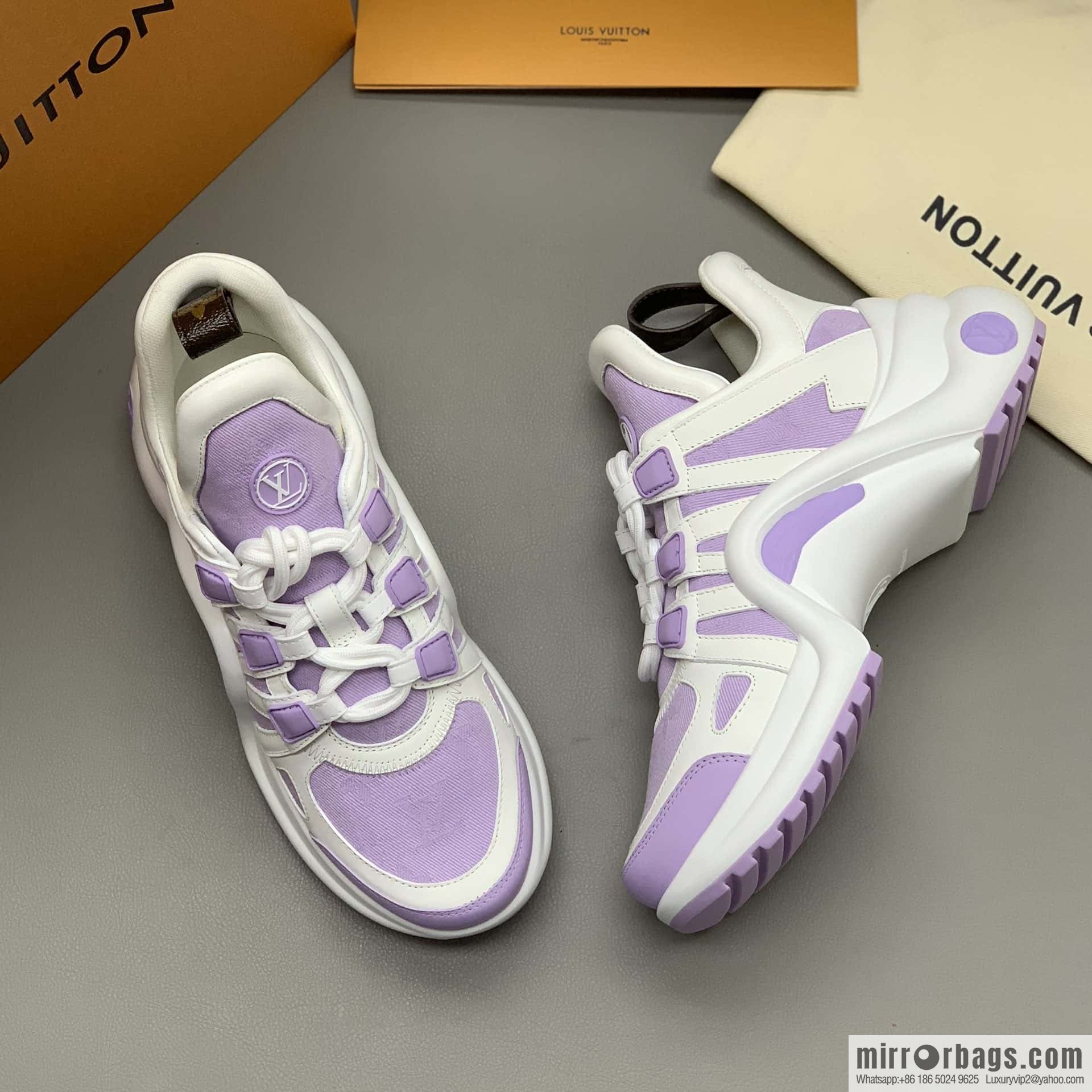 LV L series arch bridge vibration damping dad shoes
