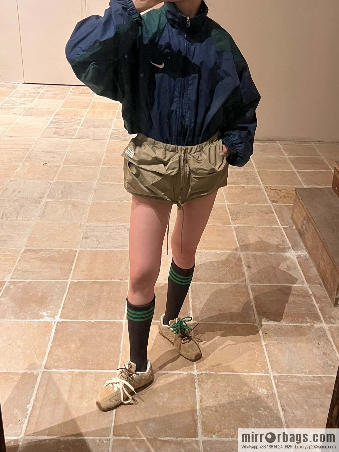 Miu Miu ✖ 𝐍𝐞𝐰 𝐁𝐚𝐥𝐚𝐧𝐜𝐞 𝟓𝟑𝟎 joint model Lace-up Forrest training shoes, football shoes