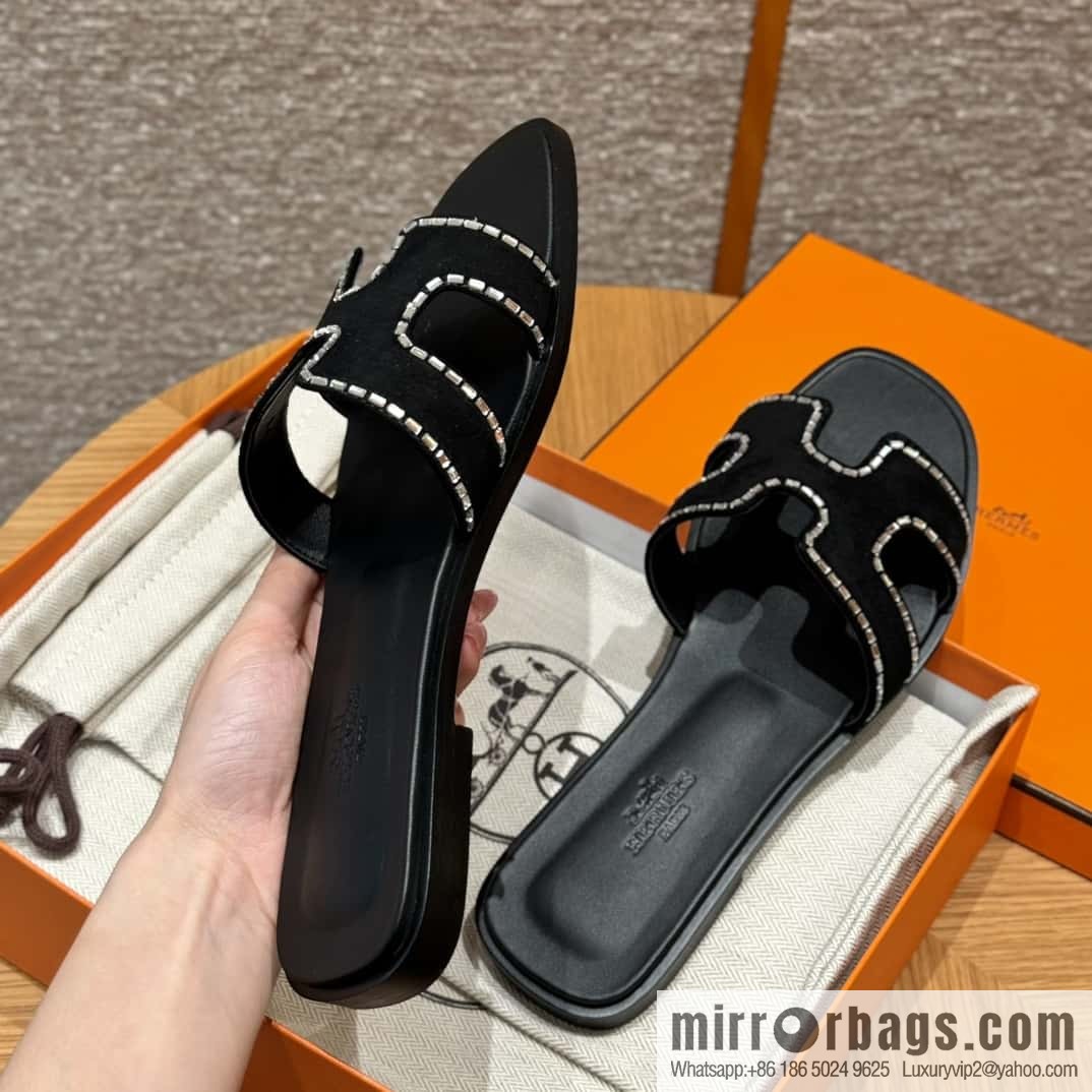 Hermès summer classic H tow new rhinestones
