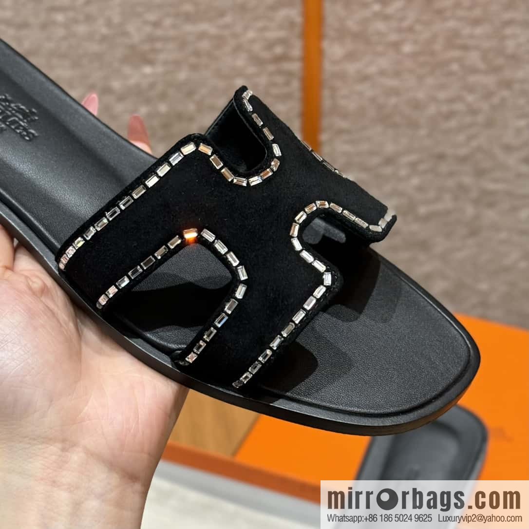 Hermès summer classic H tow new rhinestones