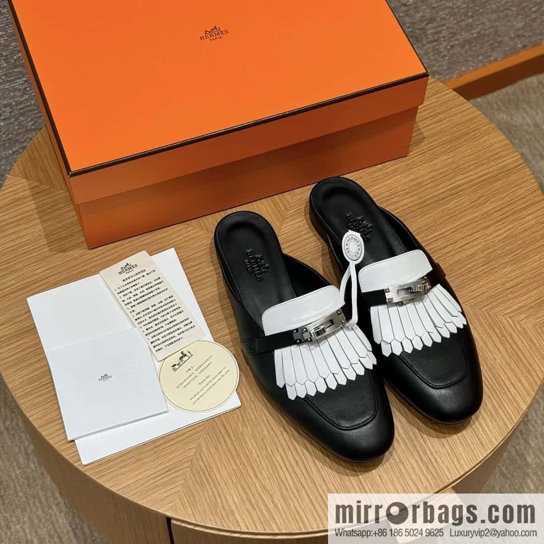 Hermès H's new fringed Müller semi-trailer