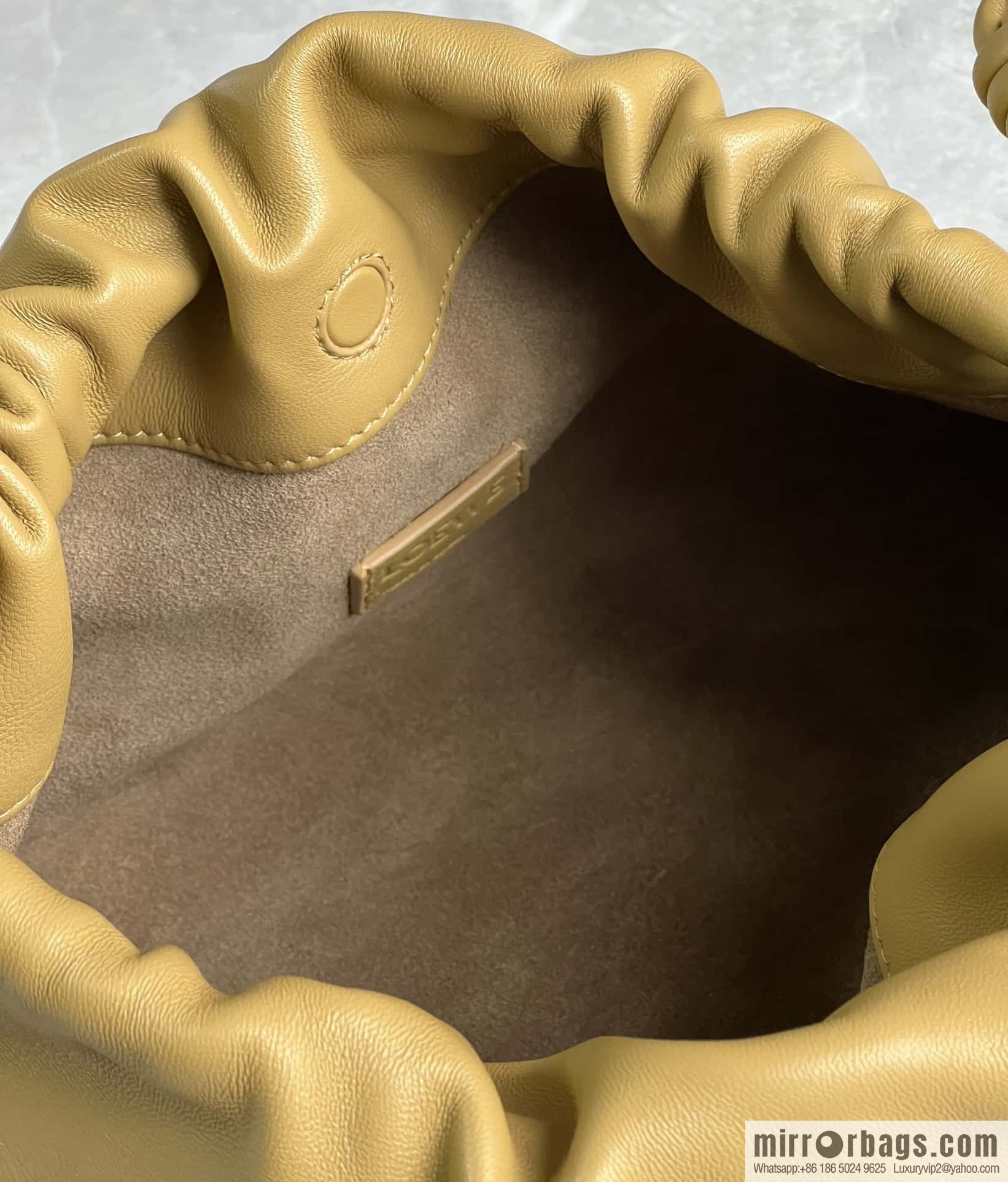 LOEWE Flamenco Purse 0803 Desert Yellow 30cm