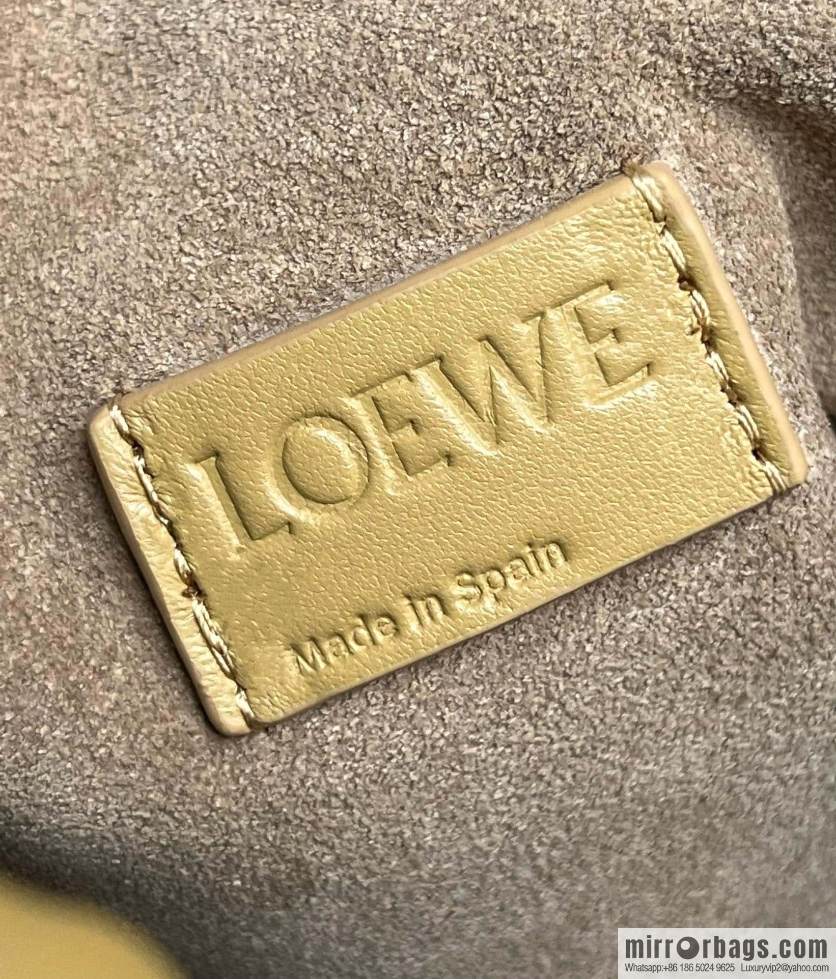 LOEWE Flamenco Purse 0803 Desert Yellow 30cm