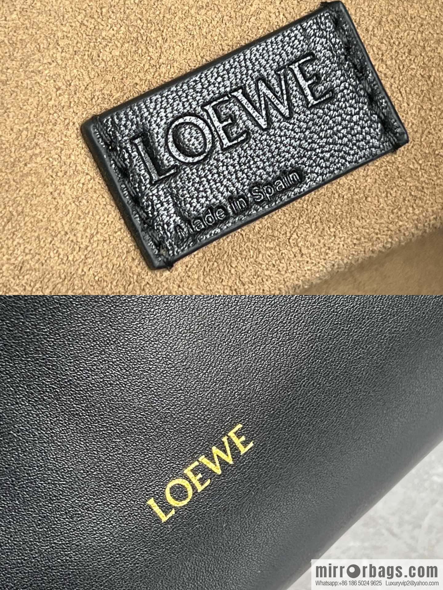 LOEWE Flamenco Purse 0803 black 30cm