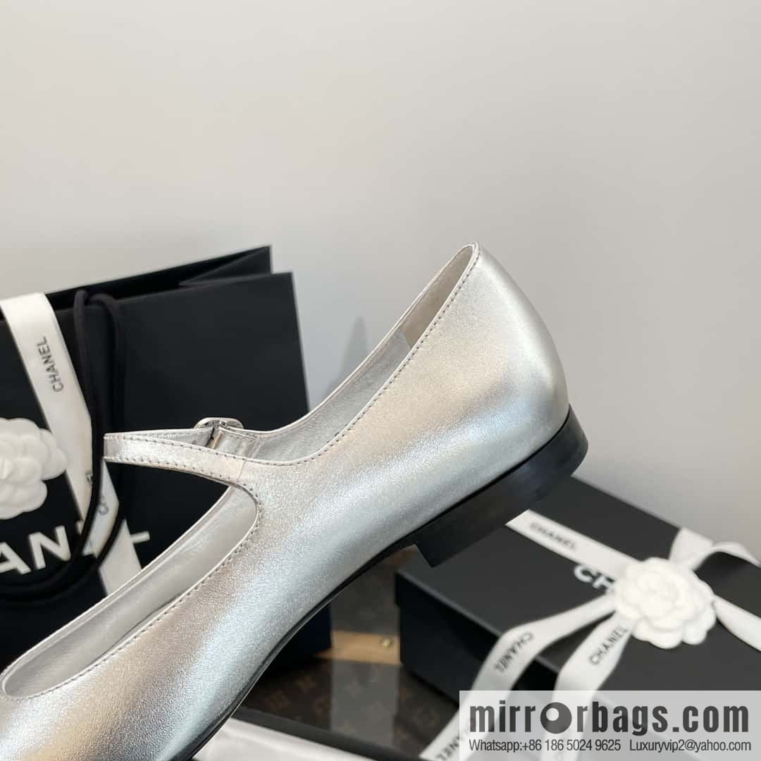 CHANEL Xiaoxiang Spring and summer diagonal head Mary Jane, single shoes