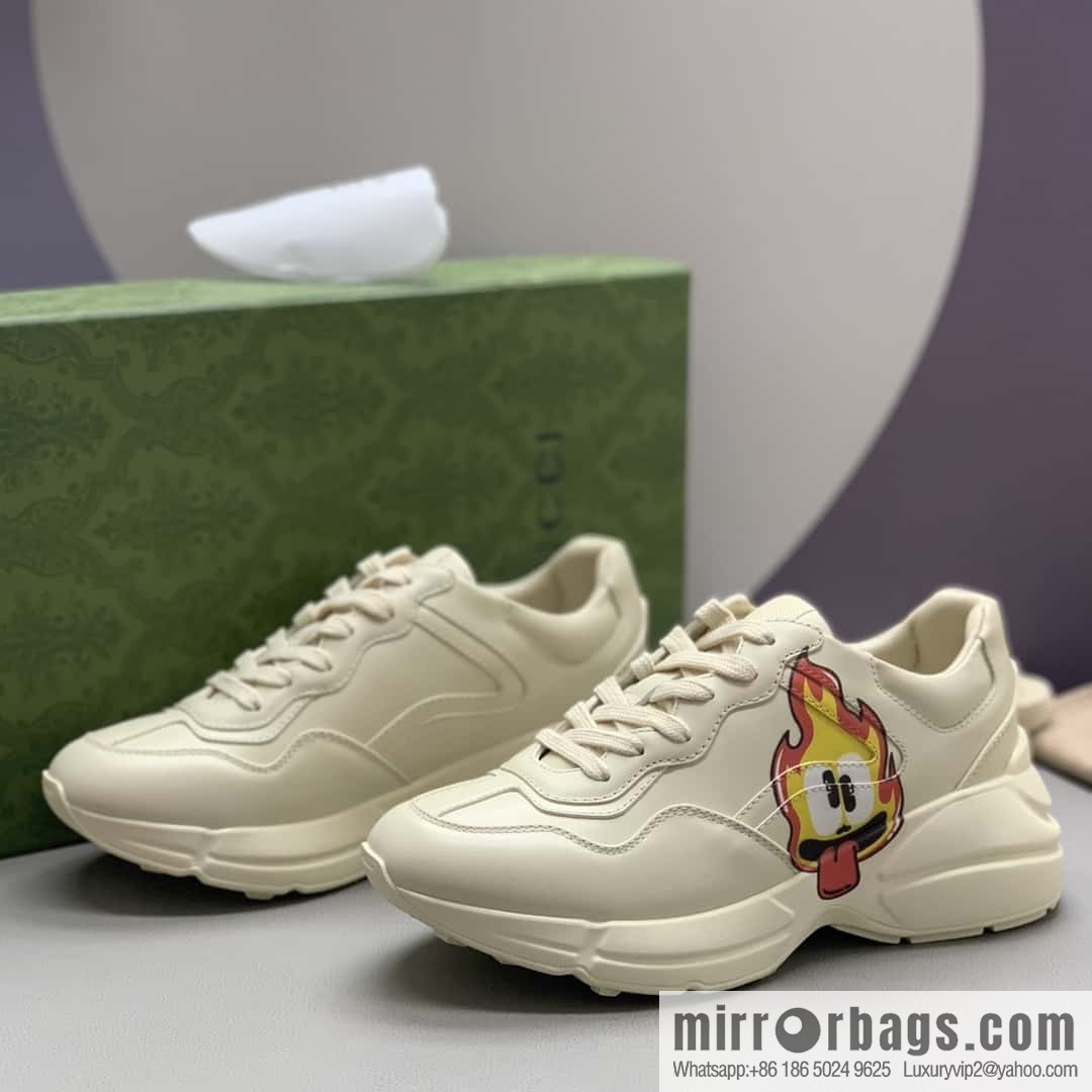 GUCCI men's and women's retro sneakers