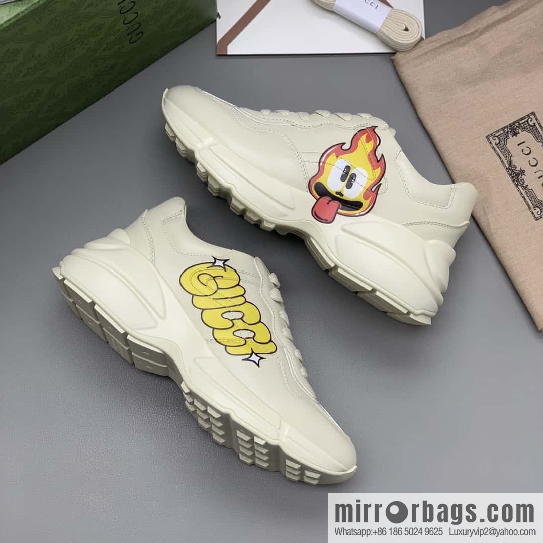GUCCI men's and women's retro sneakers