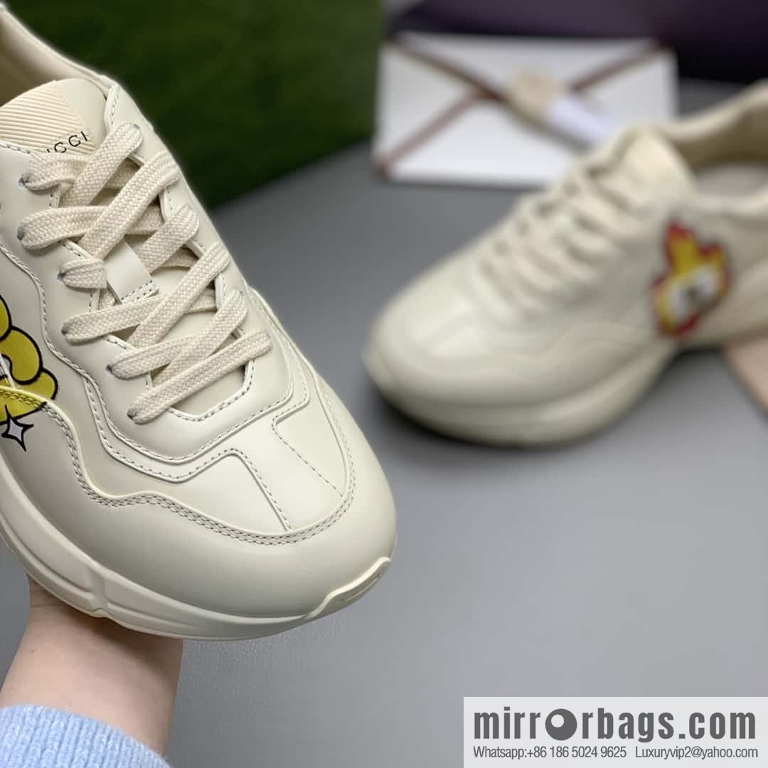 GUCCI men's and women's retro sneakers