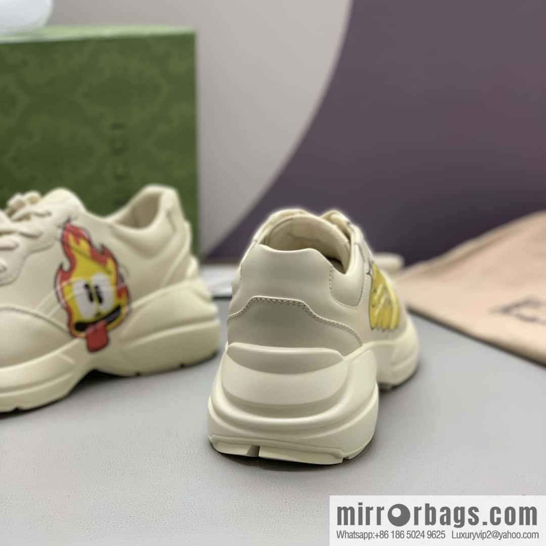 GUCCI men's and women's retro sneakers