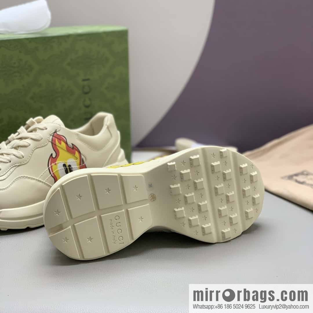GUCCI men's and women's retro sneakers