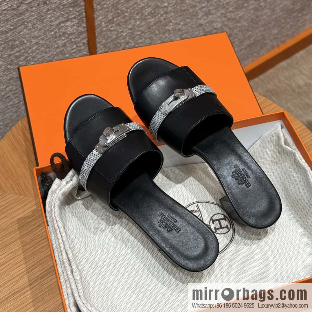 Hermes Kelly Buckle Lizard π¦ Strap High Heel