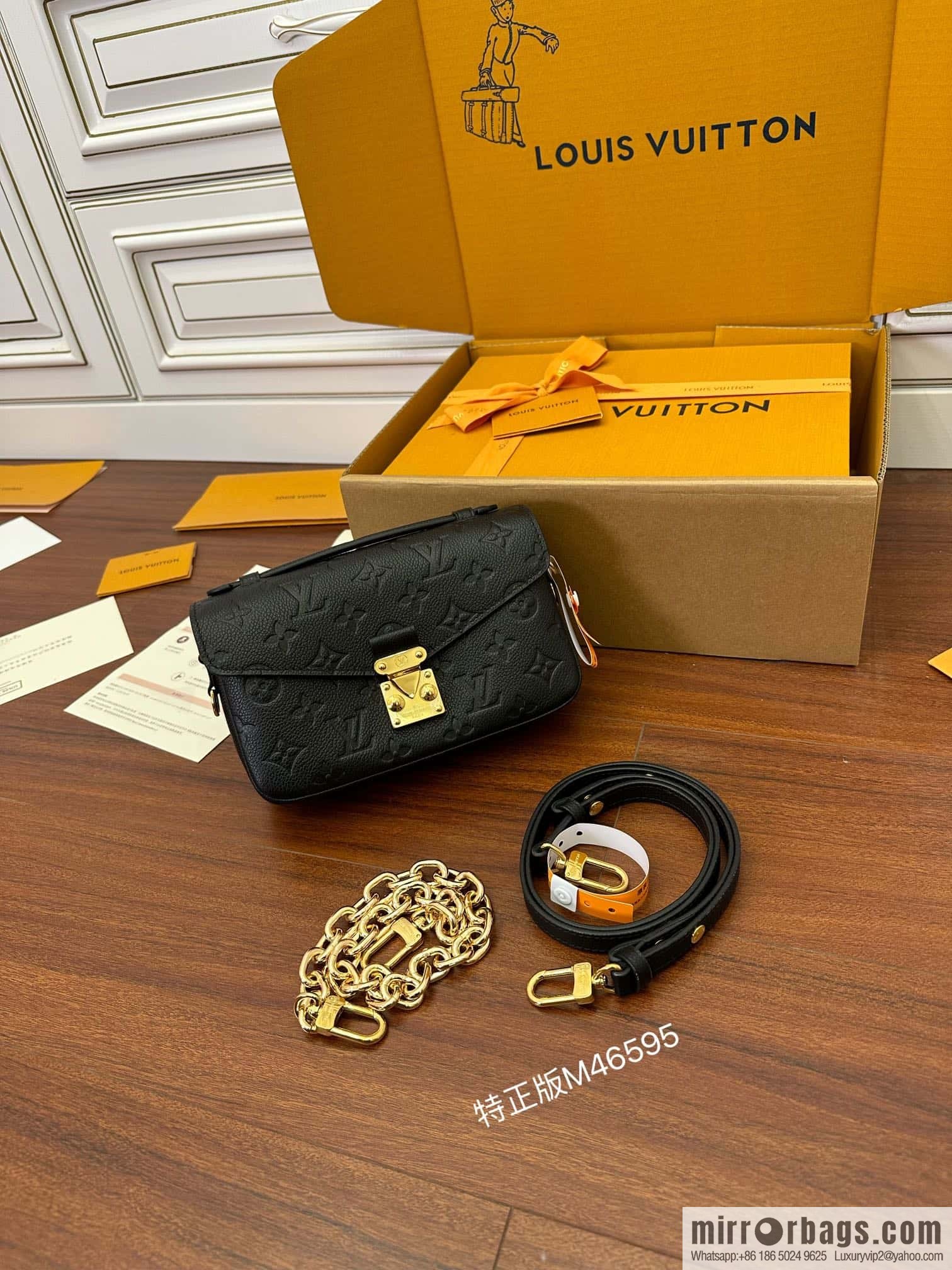 LV M46595 POCHETTE MÉTIS EAST WEST handbag