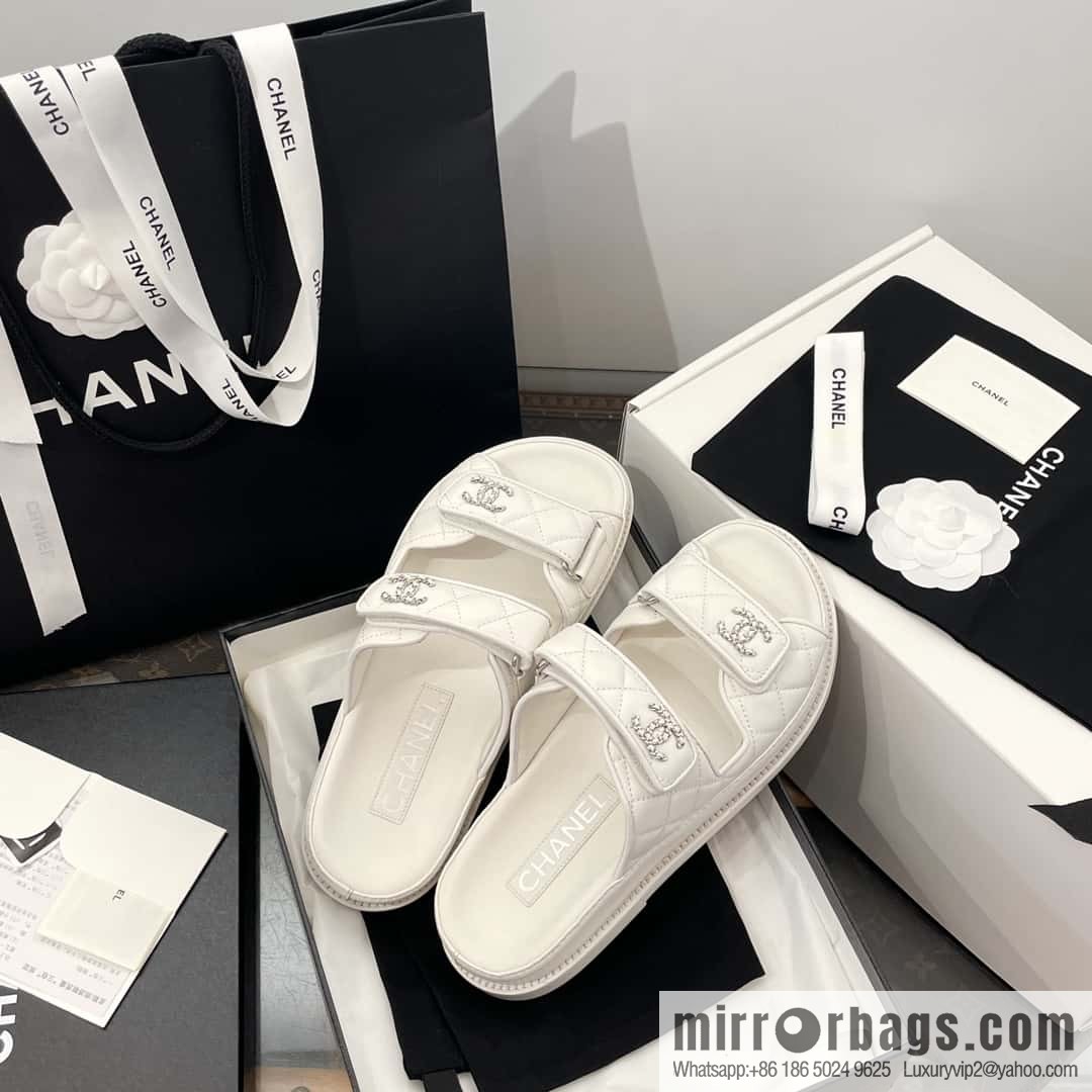 CHANEL Xiaoxiang The latest Velcro, slippers