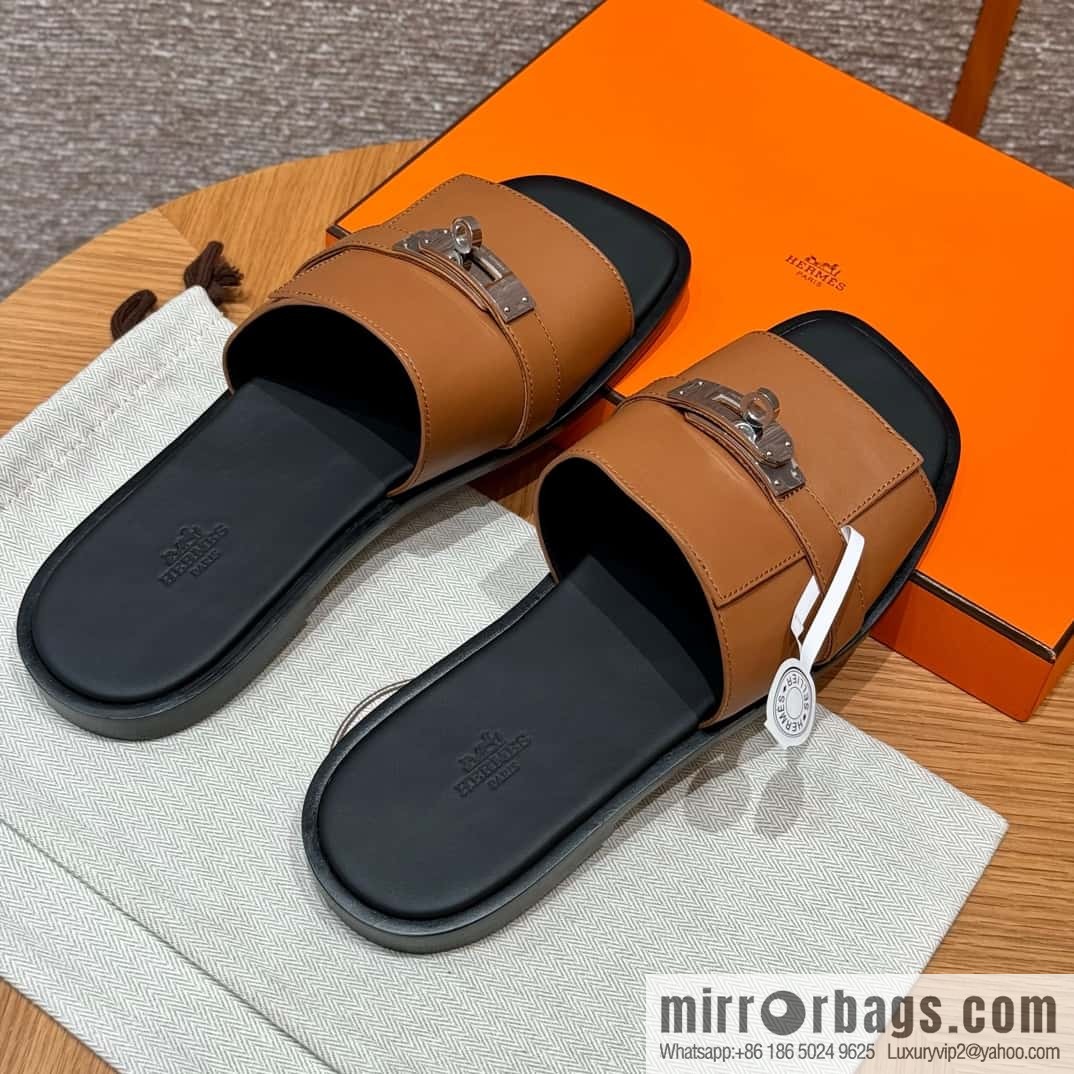 Hermès Kelly Men's Slippers