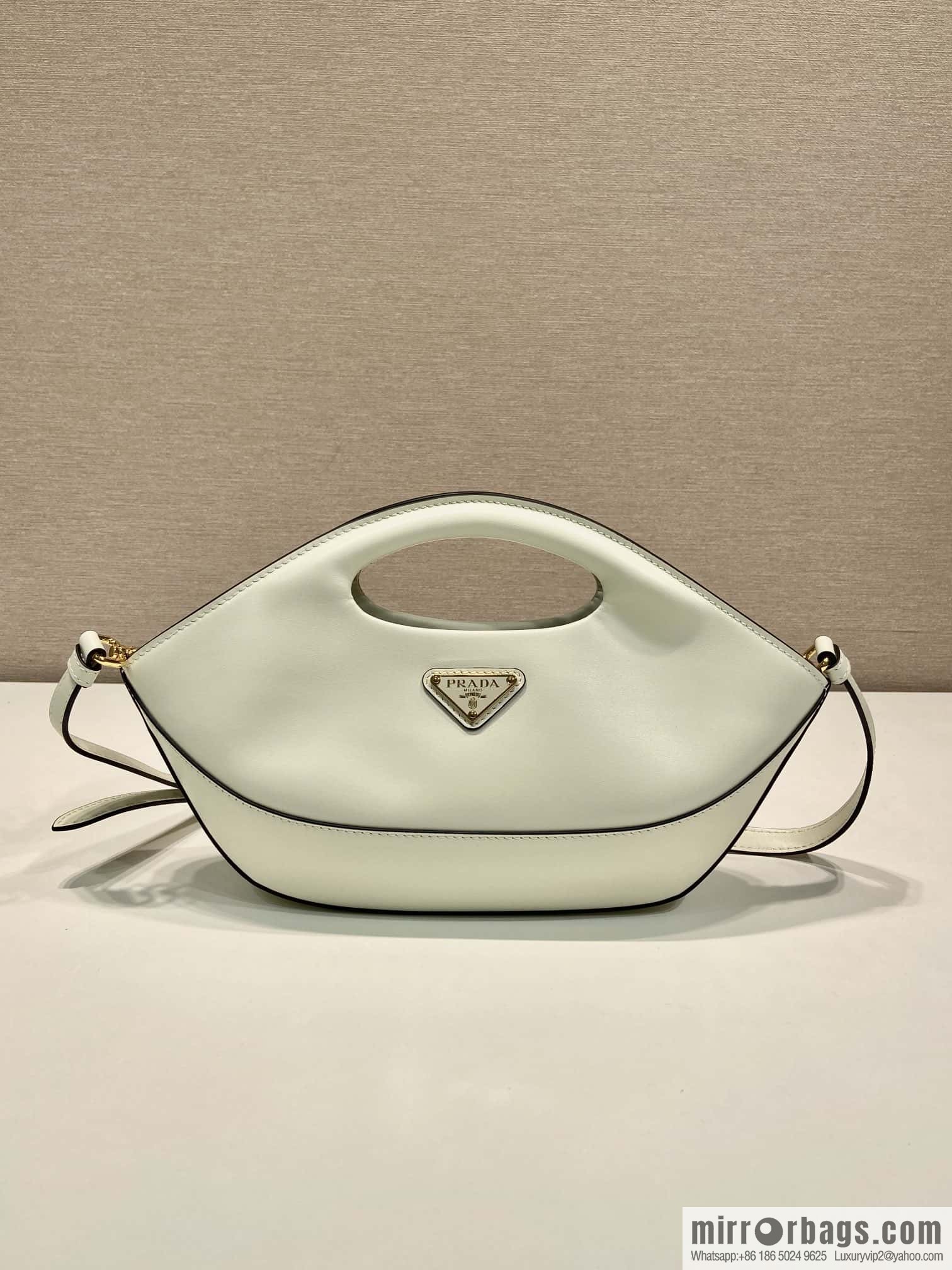 PRADA 🎉 new dumpling bag 🎉 1BA421 white